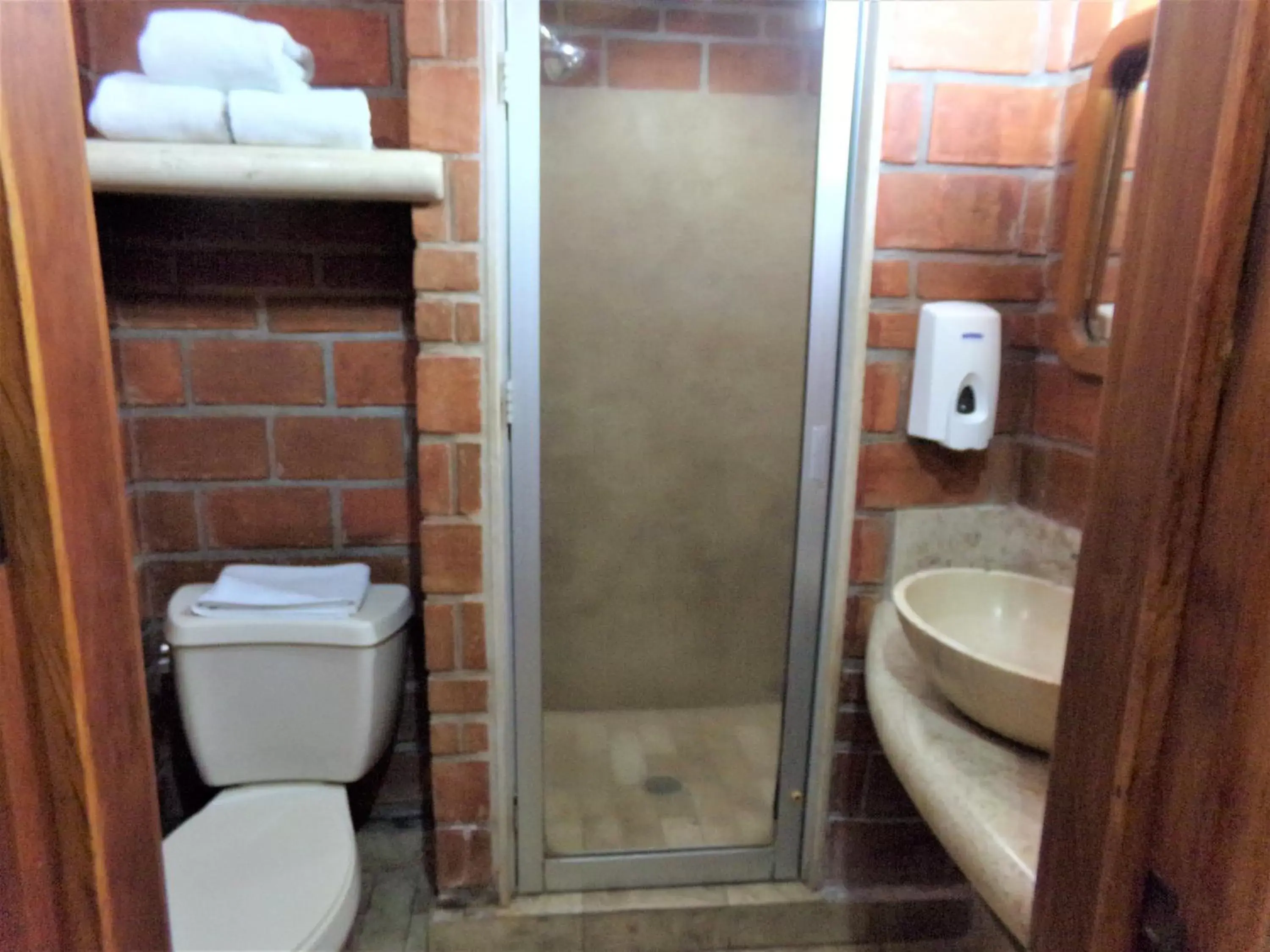 Bathroom in Hotel Casa de Lirio Diamante