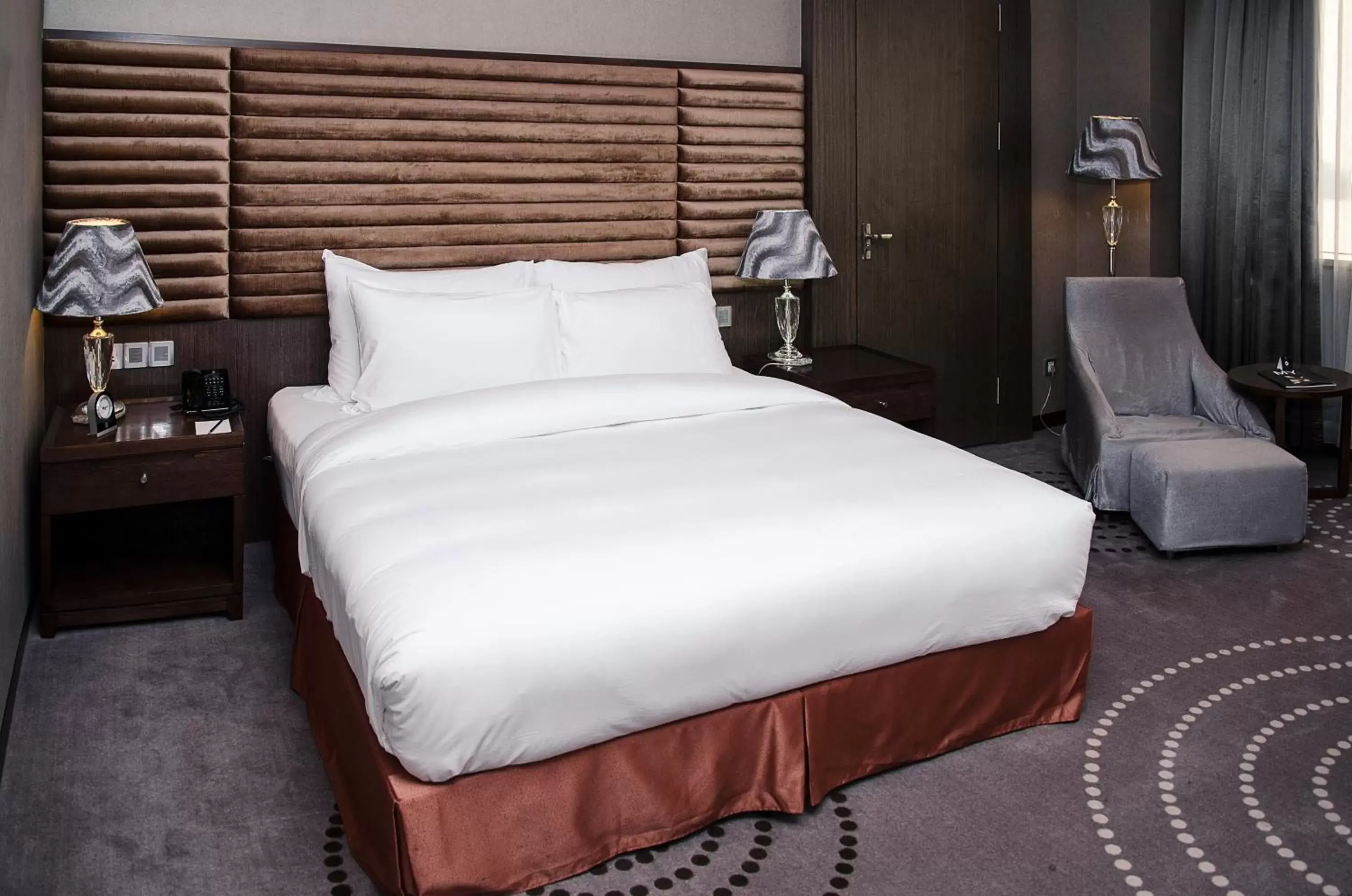 Bed, Room Photo in Fleuve Congo Hotel By Blazon Hotels