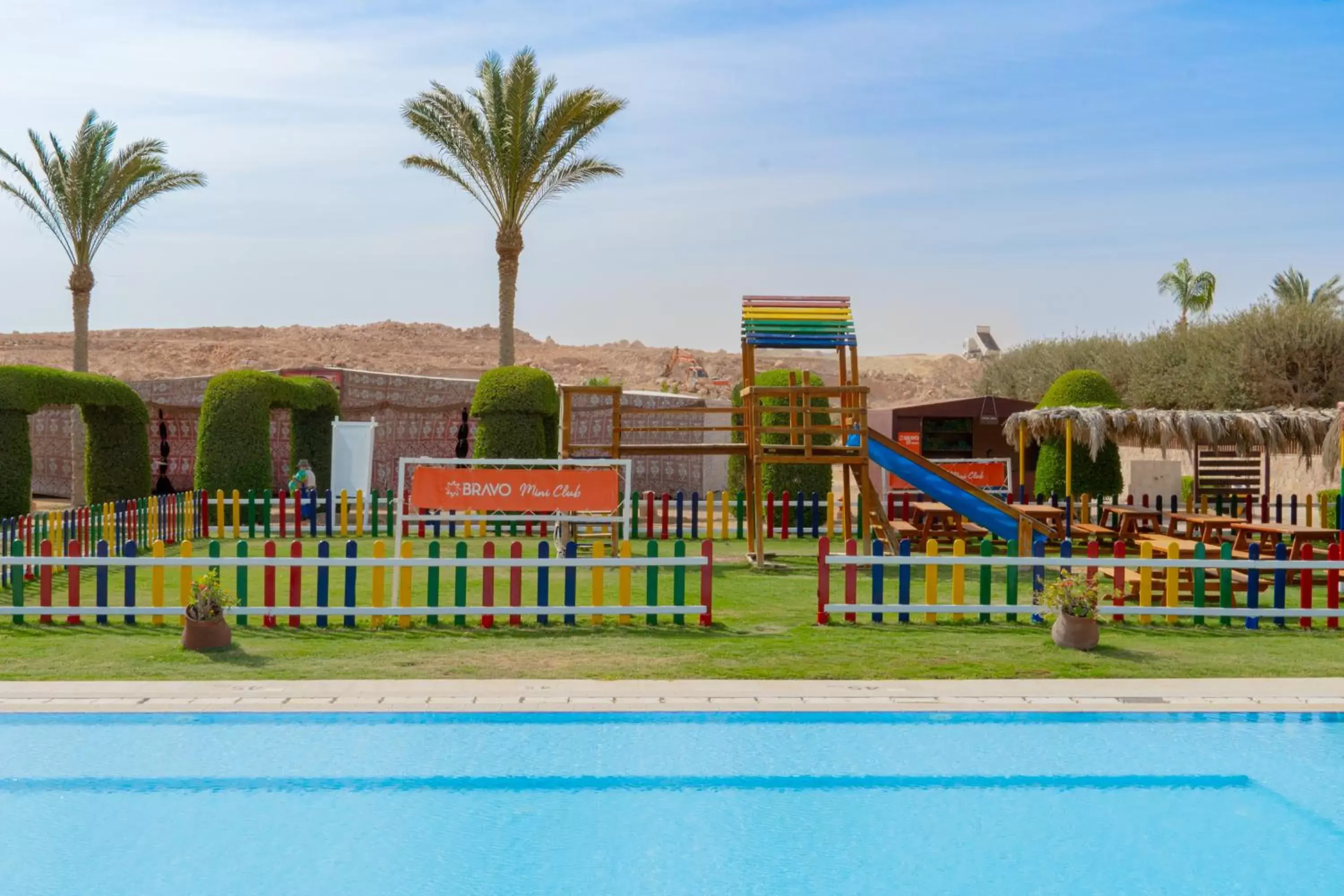 Children play ground in Gemma Resort