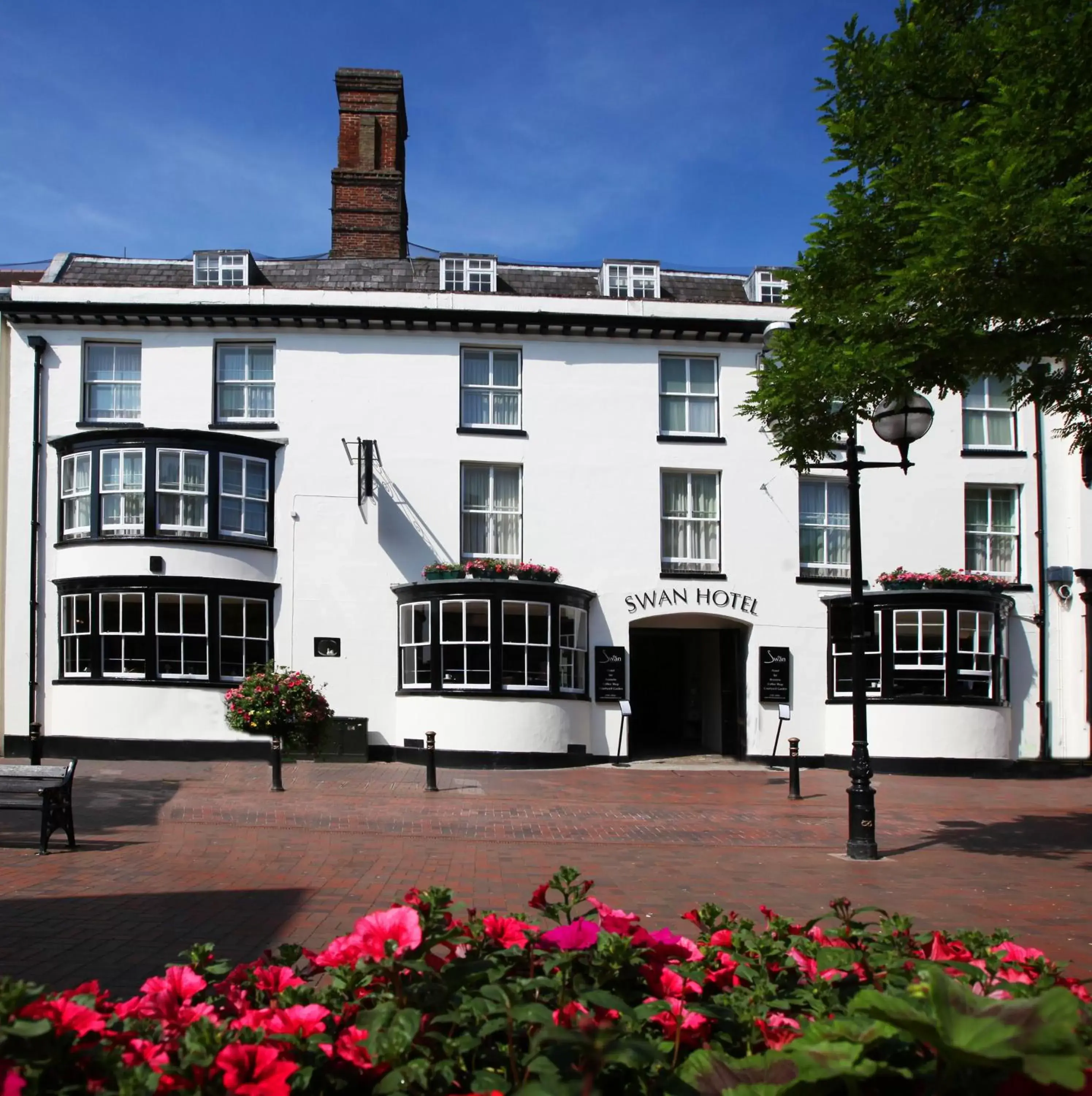 Facade/entrance, Property Building in The Swan Hotel, Stafford, Staffordshire