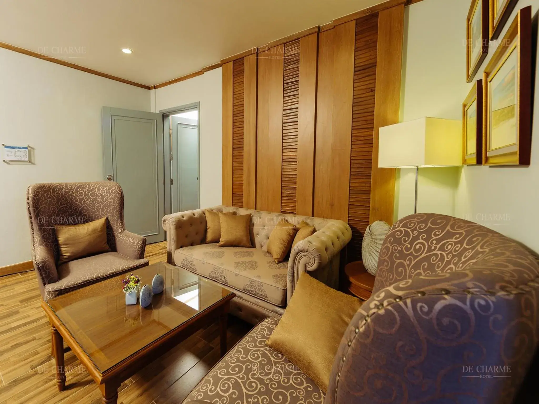 Decorative detail, Seating Area in Decharme Hotel-SHA Plus