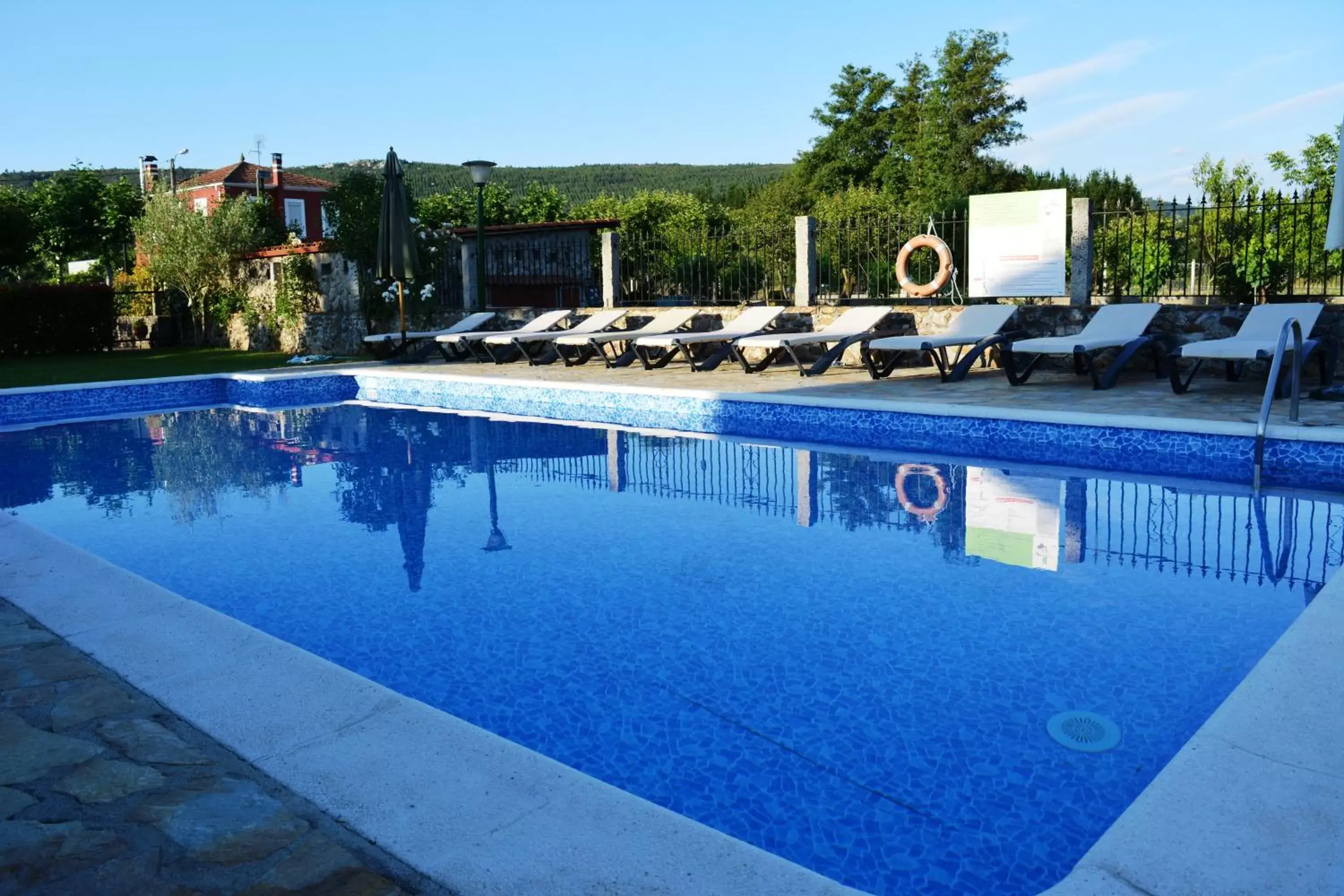 Swimming Pool in Hotel Casa Reboiro