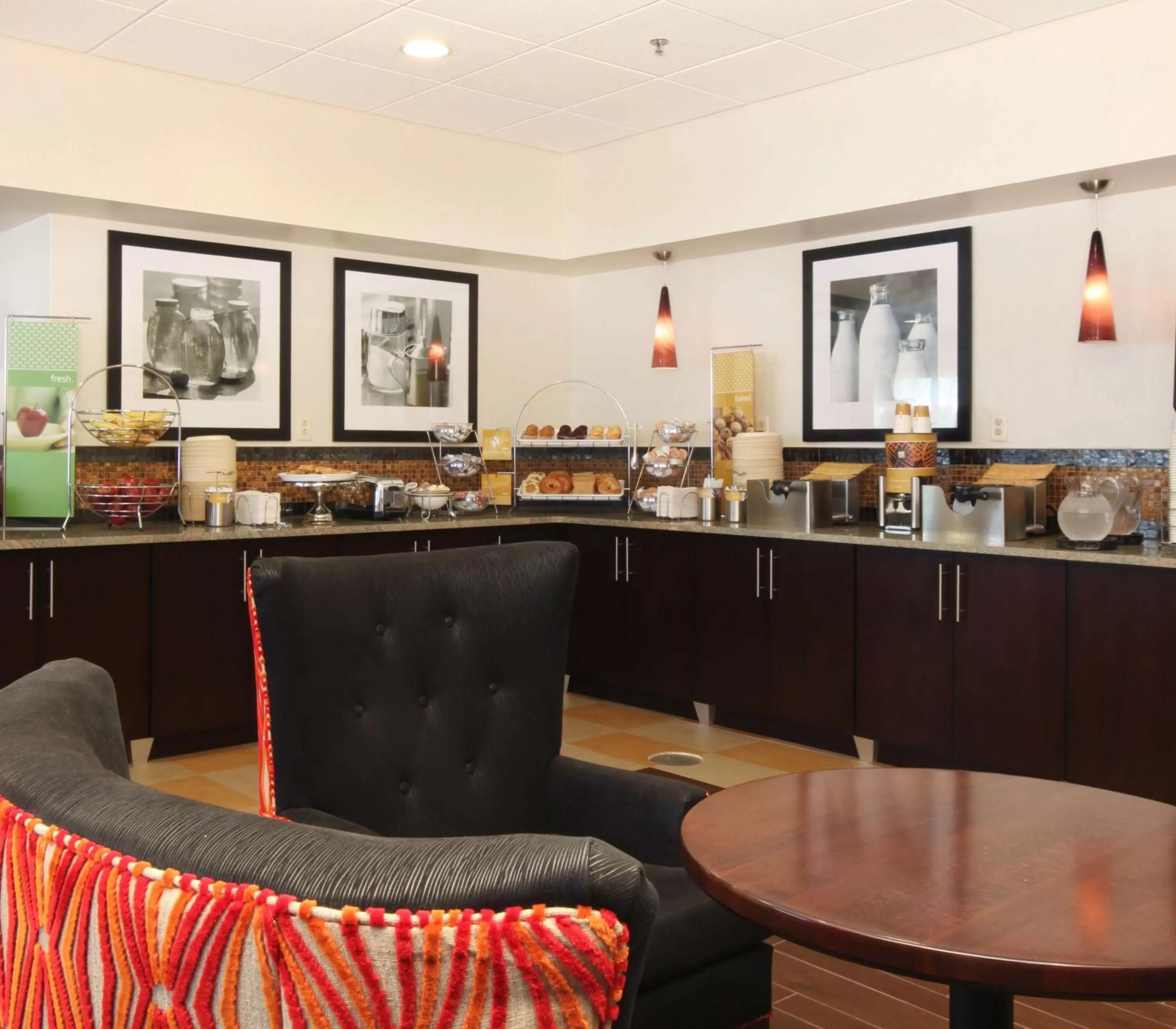 Breakfast in Hampton Inn Champaign/Urbana