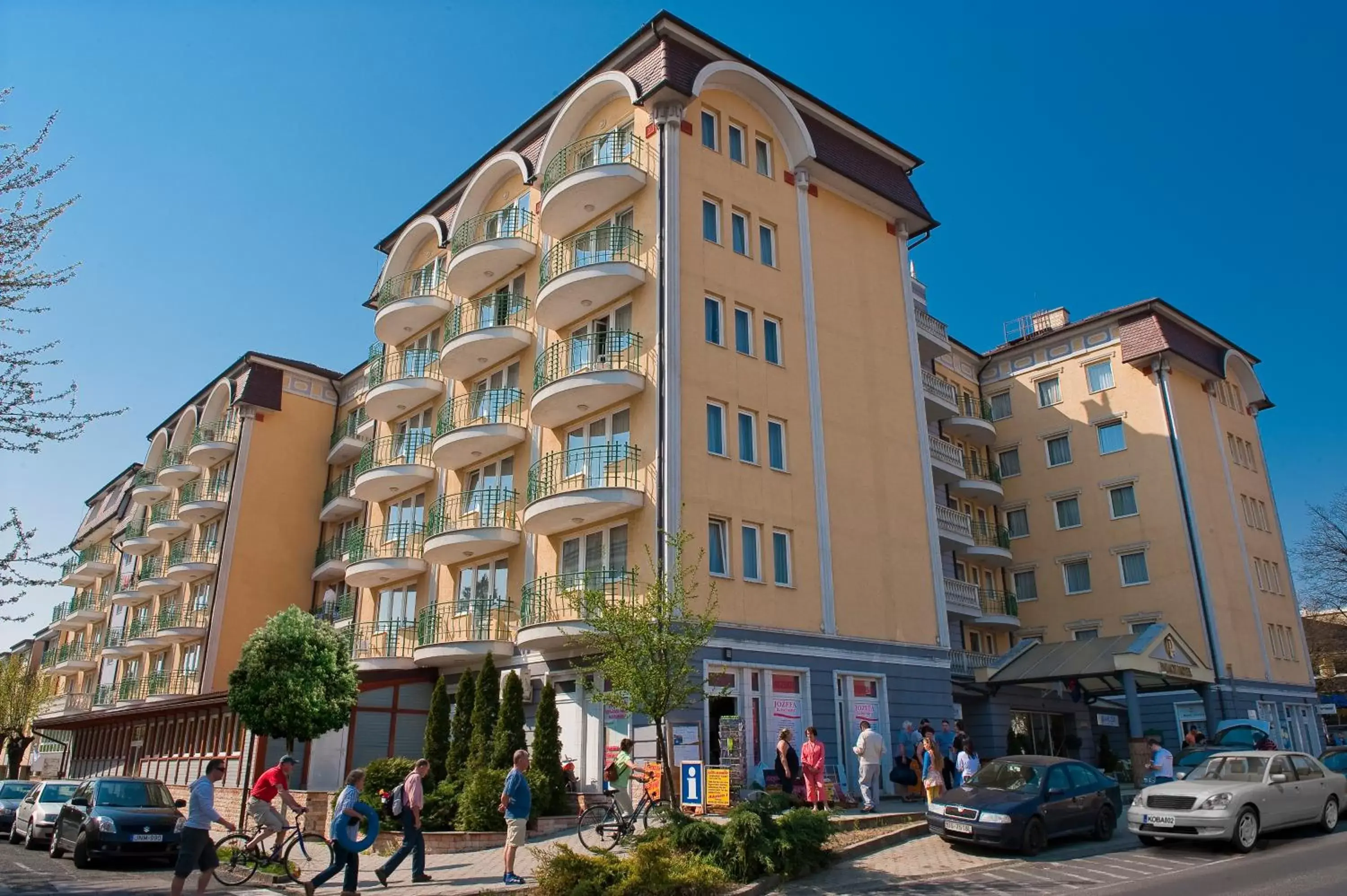 Bird's eye view, Property Building in Palace Hotel Hévíz