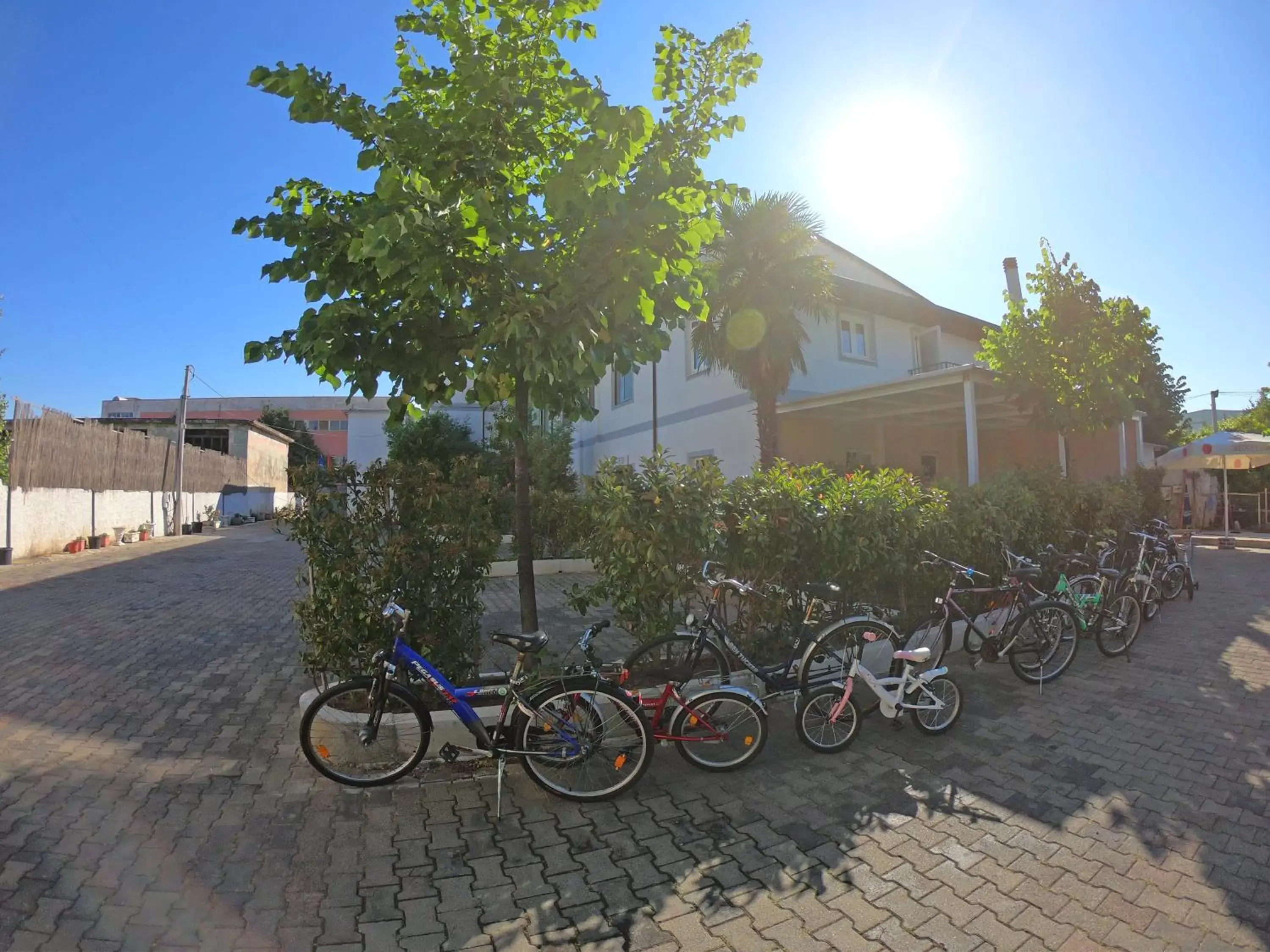 Property building, Biking in Hotel Bicaj