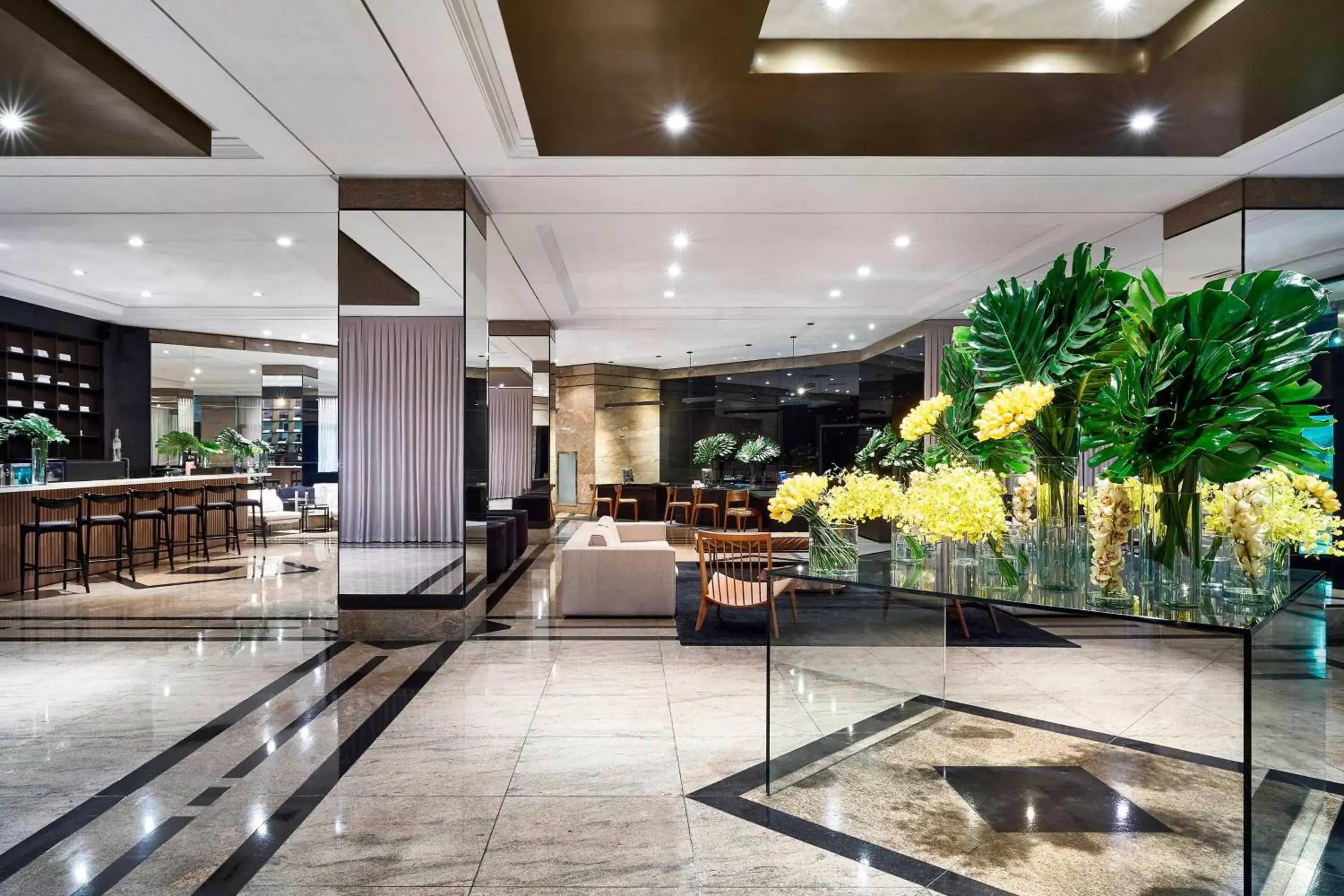 Lobby or reception, Lobby/Reception in Sheraton São Paulo WTC Hotel