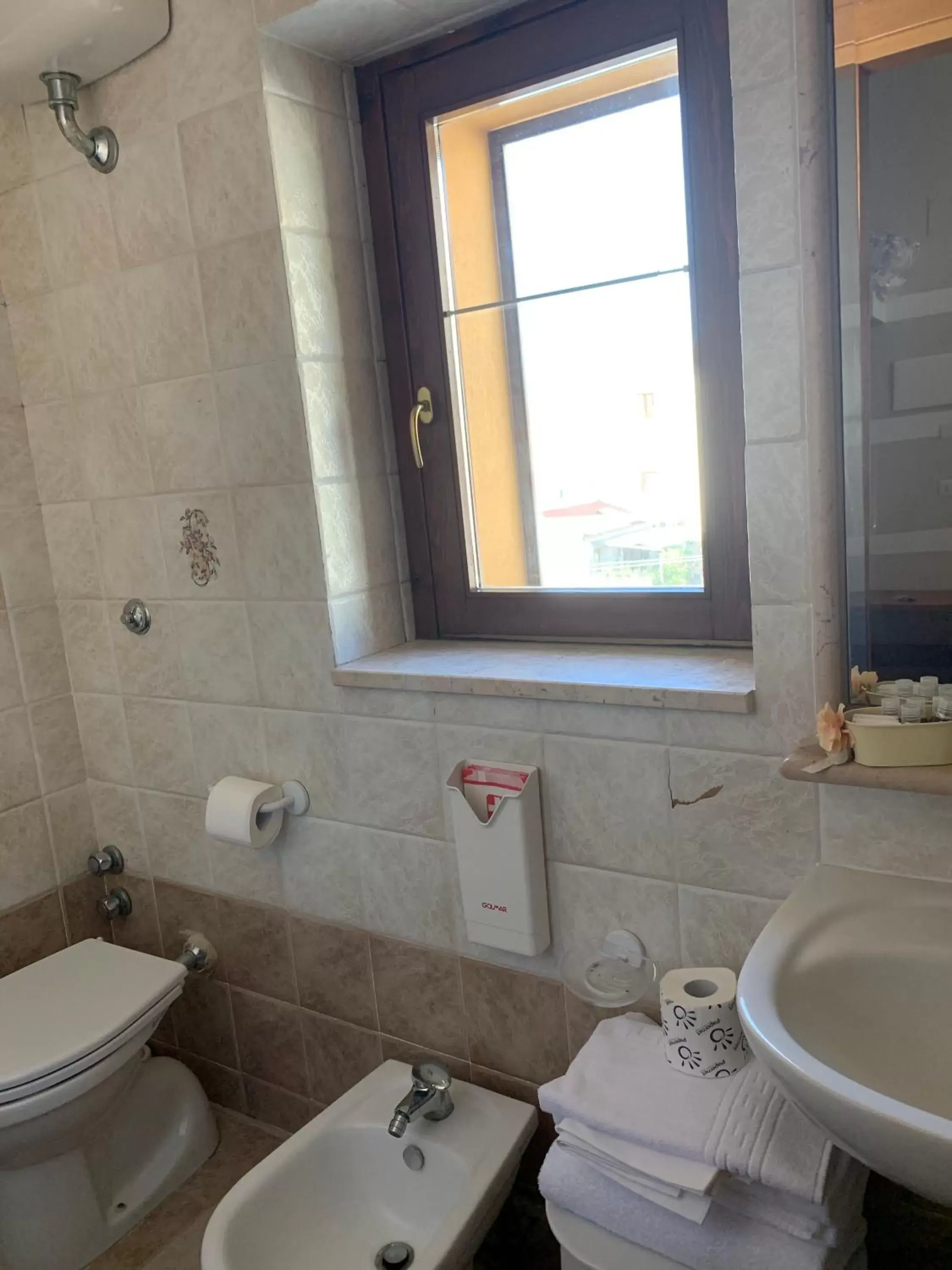 Bathroom in Albergo Ristorante del Cacciatore