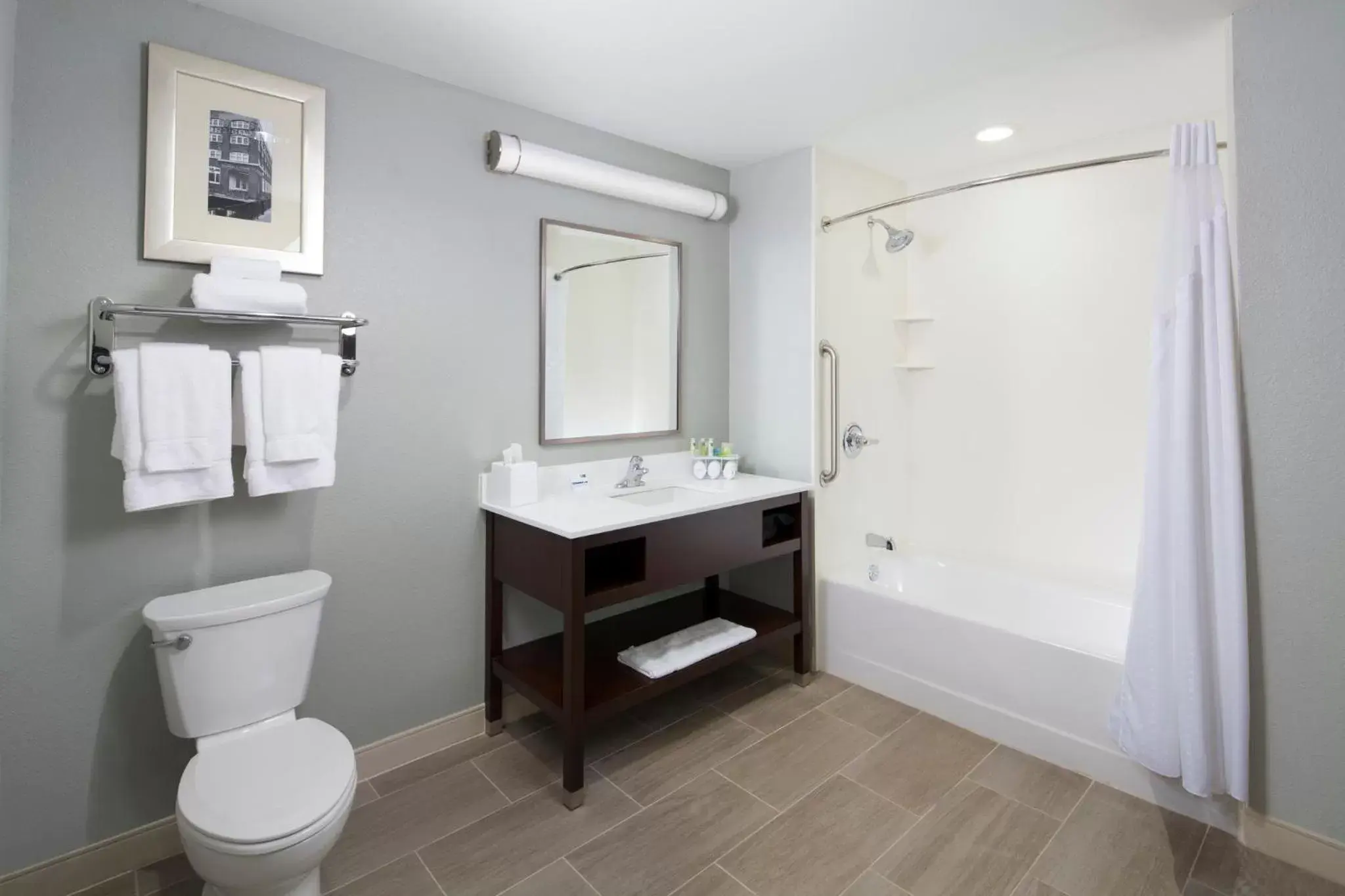 Bathroom in Holiday Inn Express & Suites Oklahoma City Downtown - Bricktown, an IHG Hotel