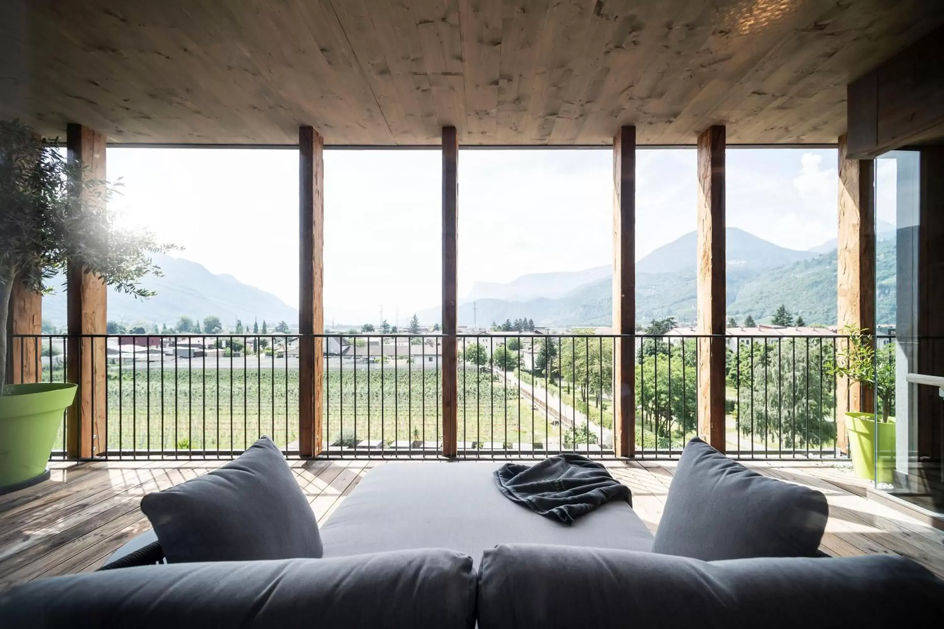 Balcony/Terrace, Mountain View in Hotel Pfeiss