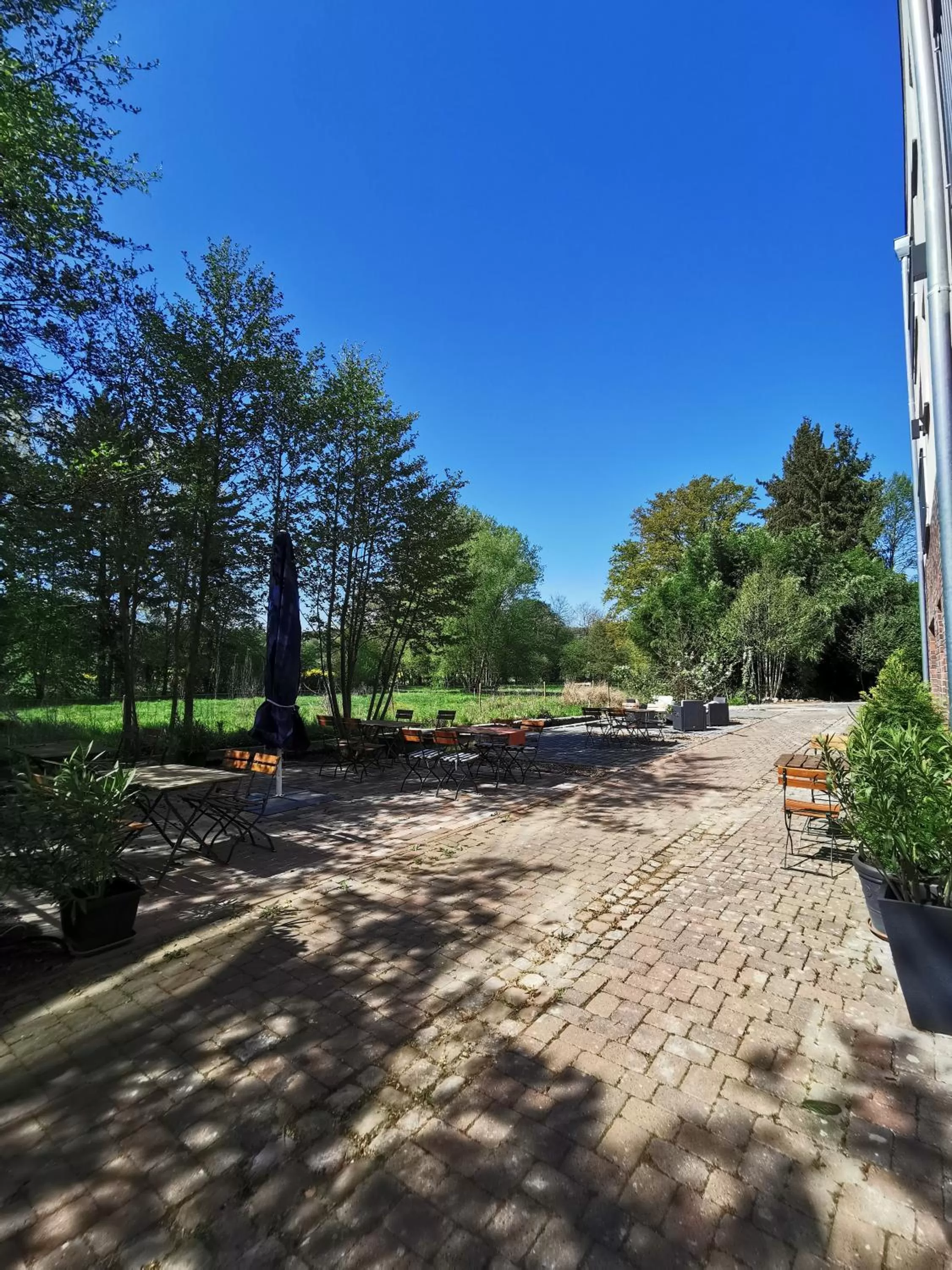 Patio in Hotel Gutsmühle
