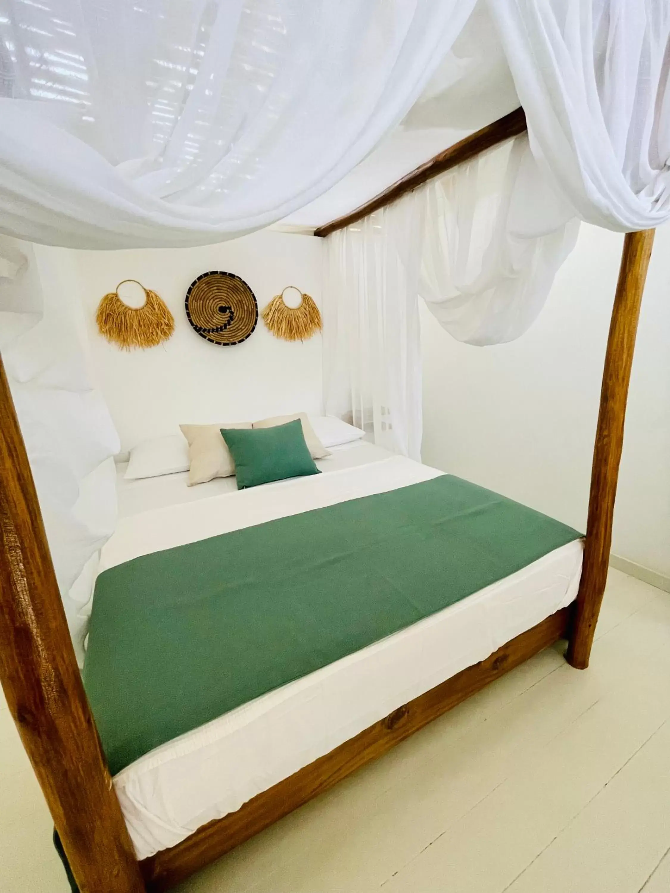 Bed in Leeloo Boutique Hotel