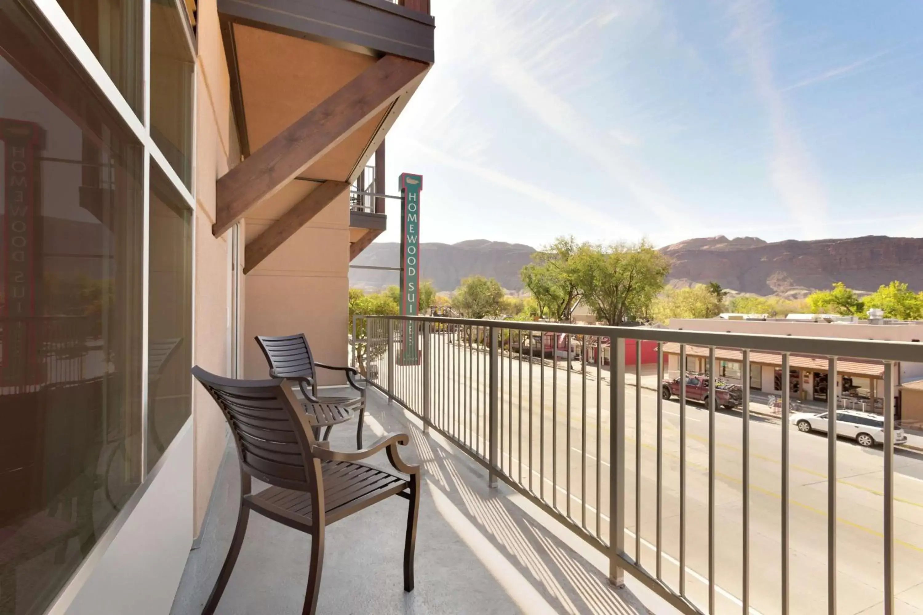 View (from property/room), Balcony/Terrace in Homewood Suites by Hilton Moab