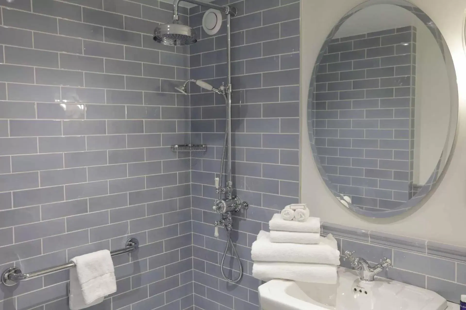 Shower, Bathroom in Cahernane House Hotel