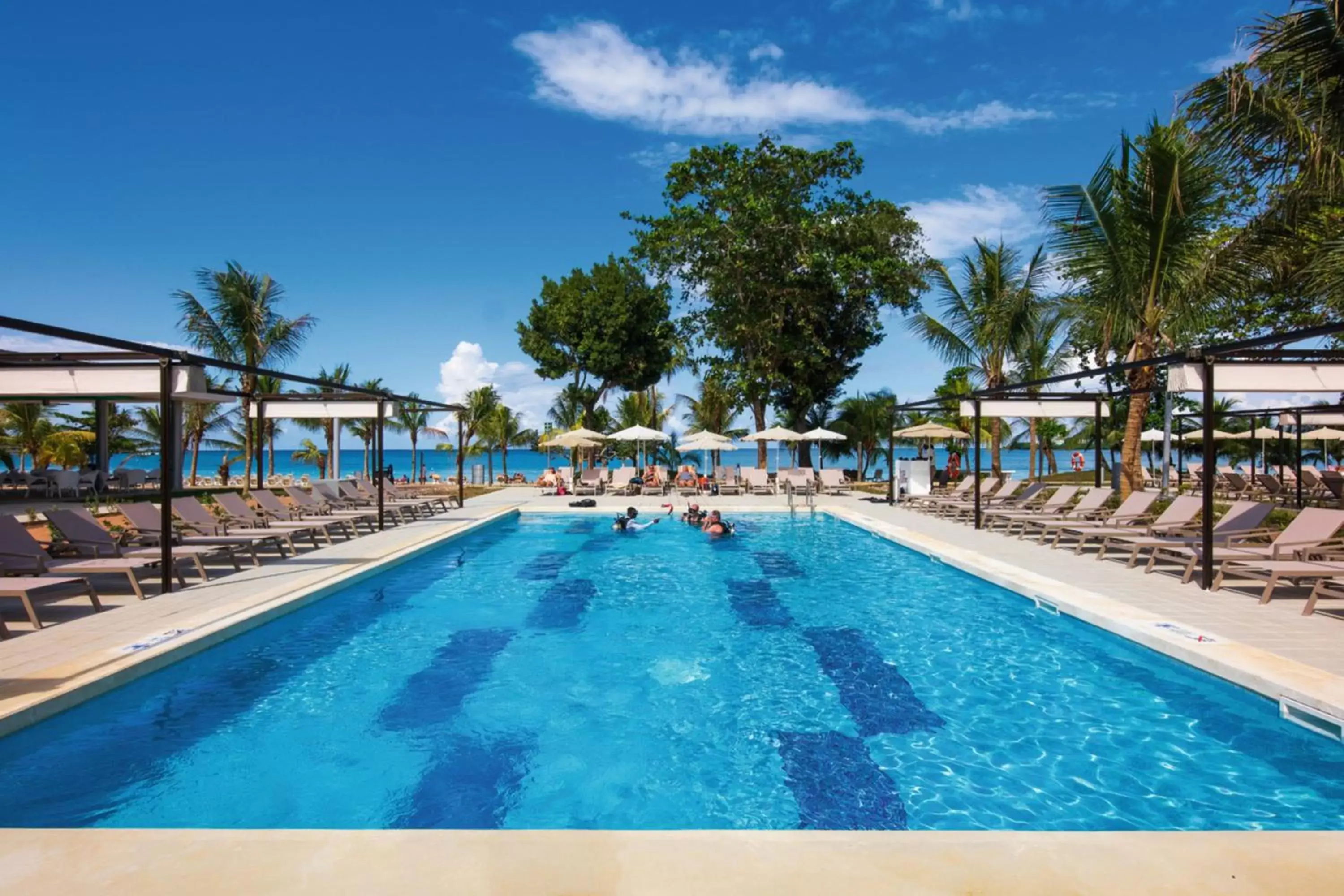 Activities, Swimming Pool in Riu Palace Tropical Bay - All Inclusive