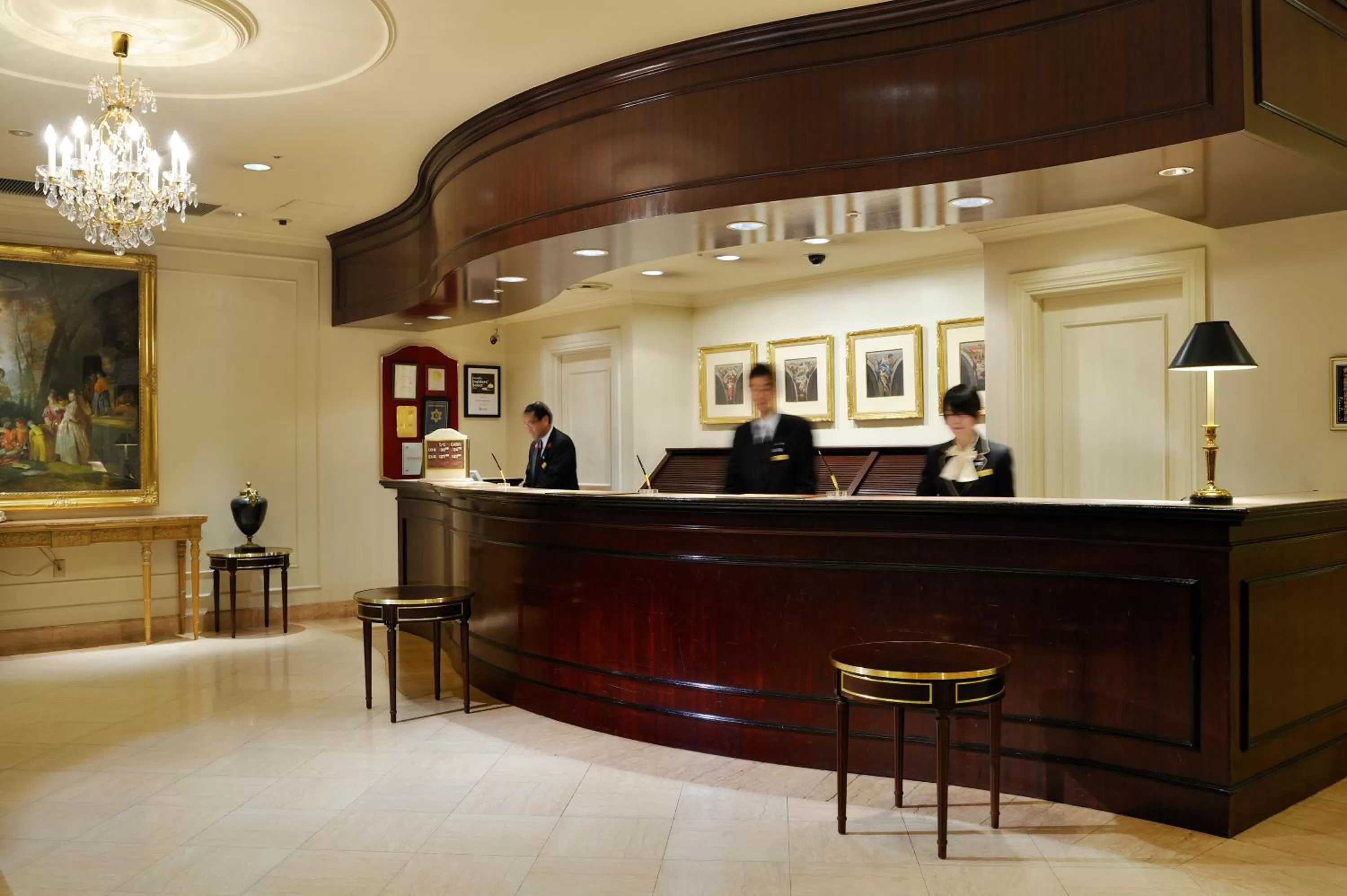 Lobby or reception in Dai-ichi Hotel Tokyo