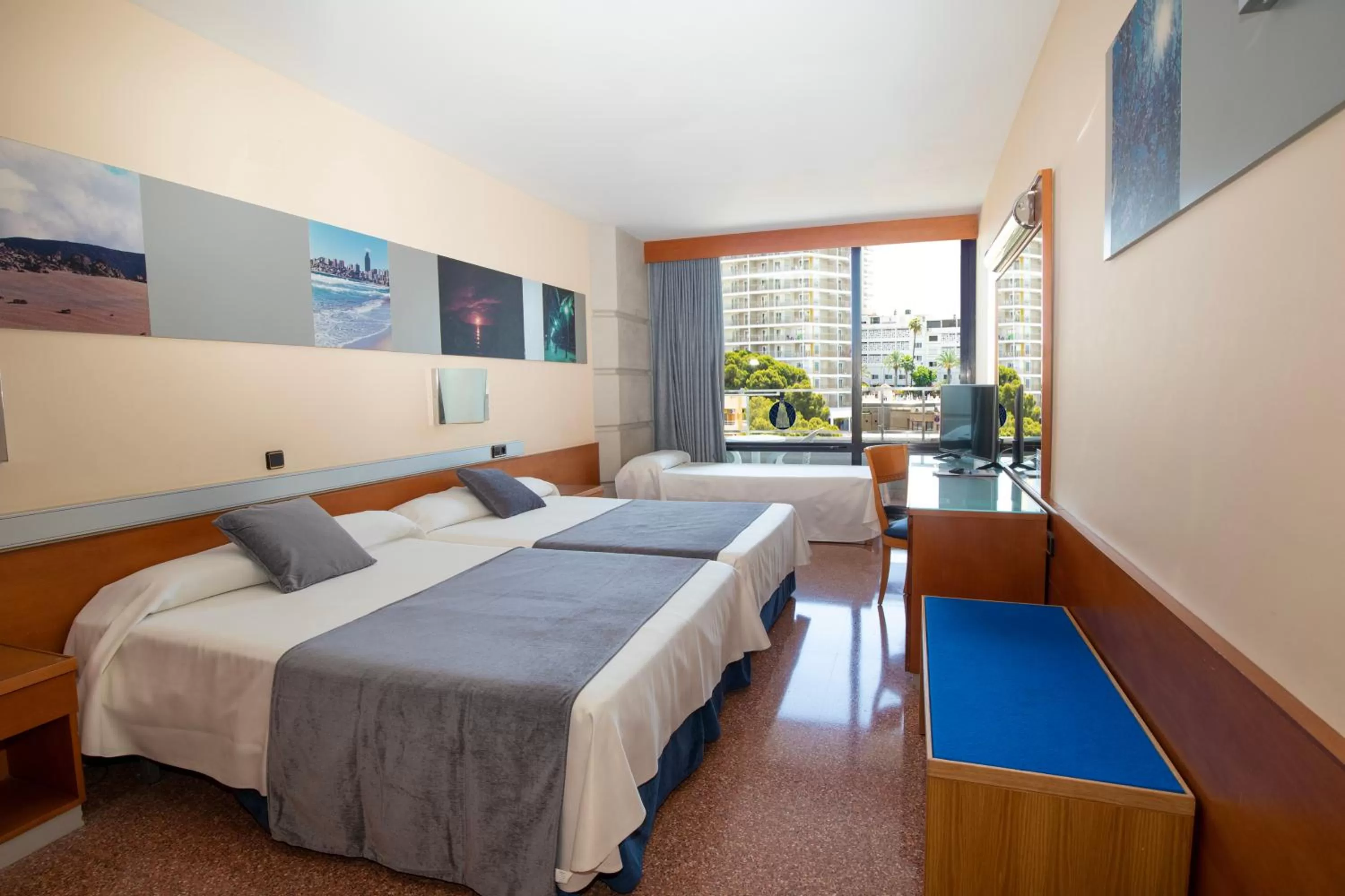 Bed in Gran Hotel Bali & Spa