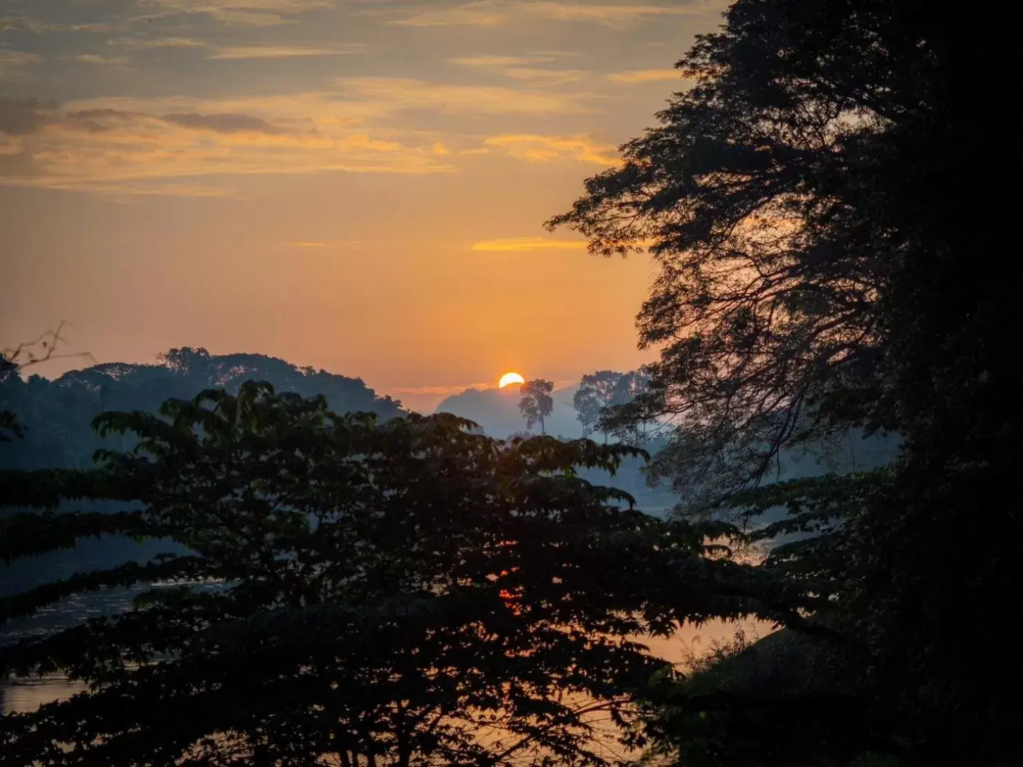 River view, Sunrise/Sunset in The Legacy River Kwai Resort