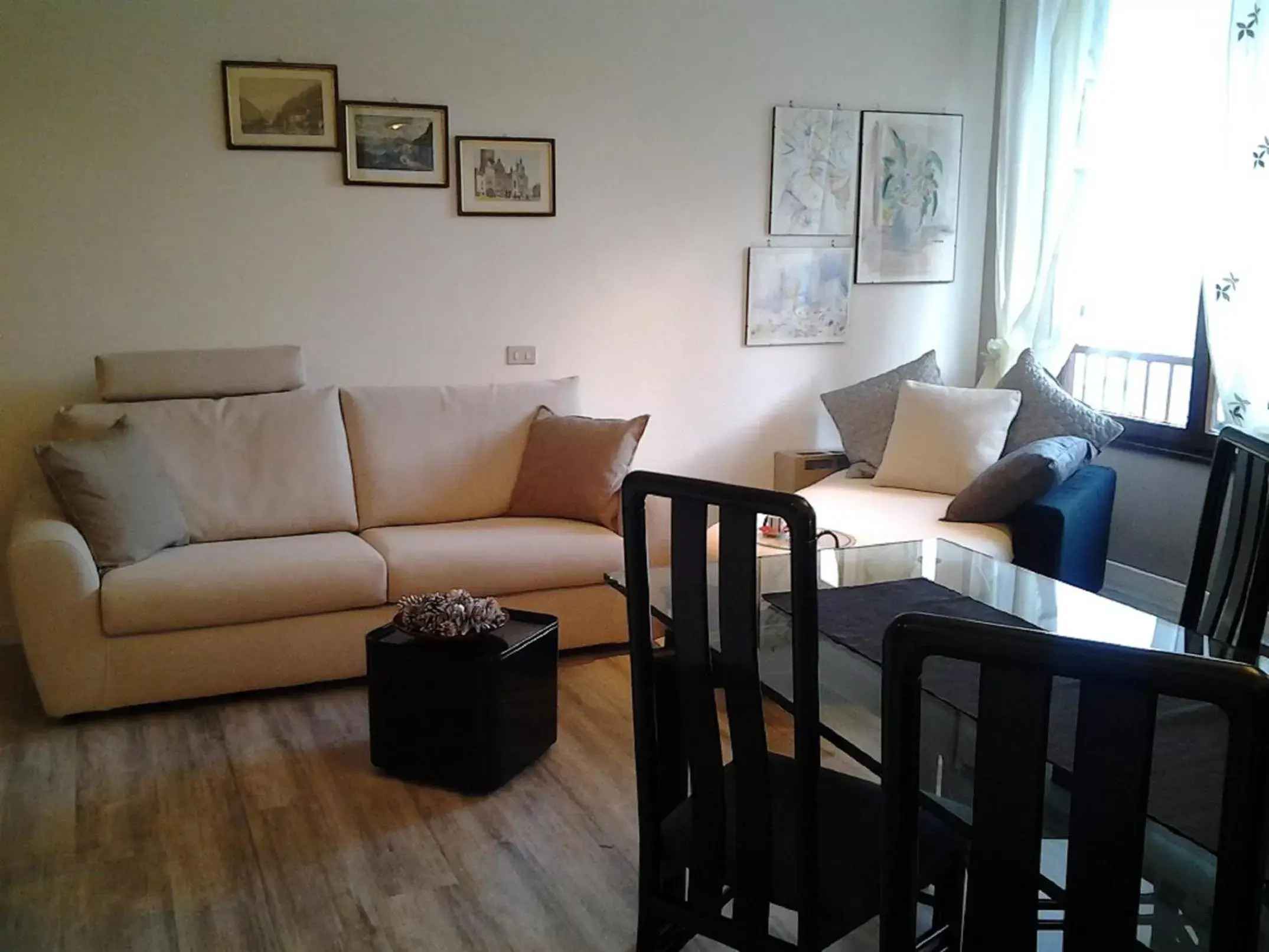 Living room, Seating Area in Menaggio appartamento le Terrazze