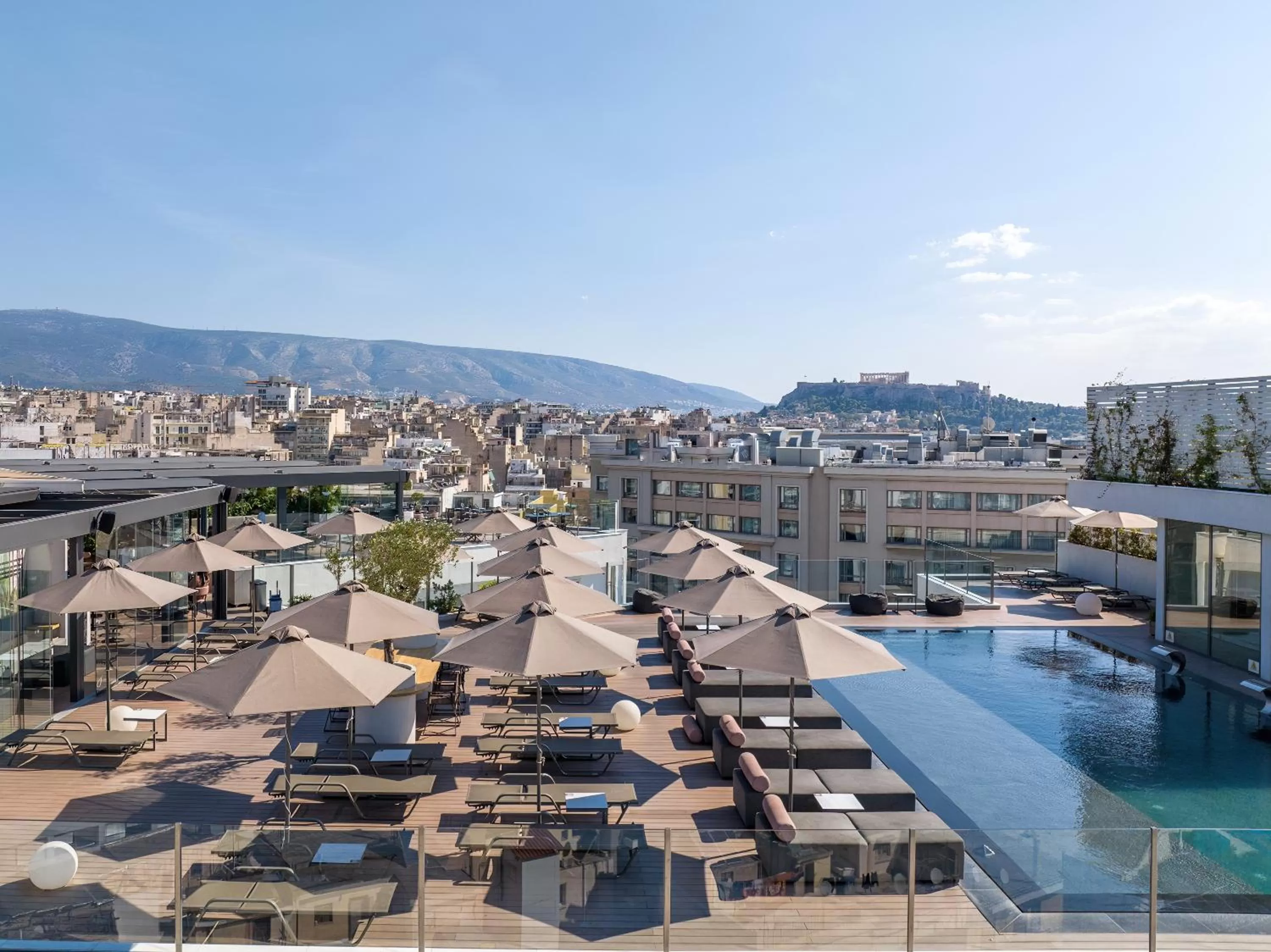Pool view in The Stanley