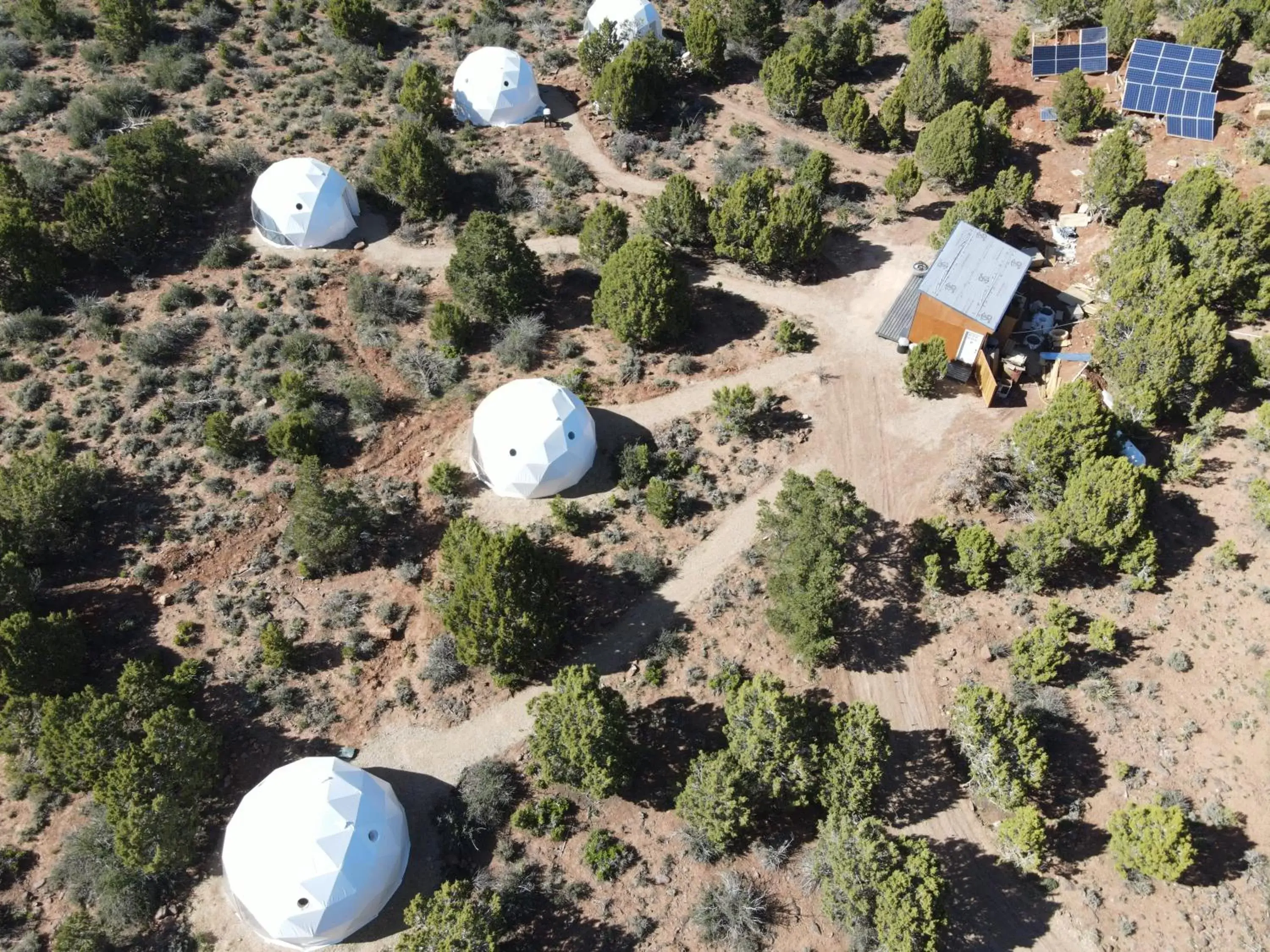 Property building, Bird's-eye View in Blue Mountain Domes - The WOW Experience