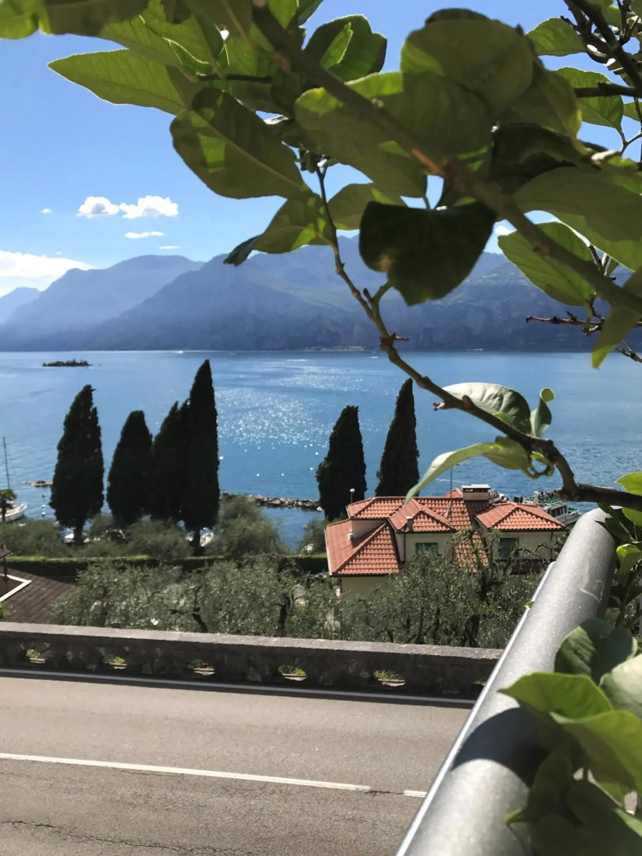 Lake view in Hotel Antonella