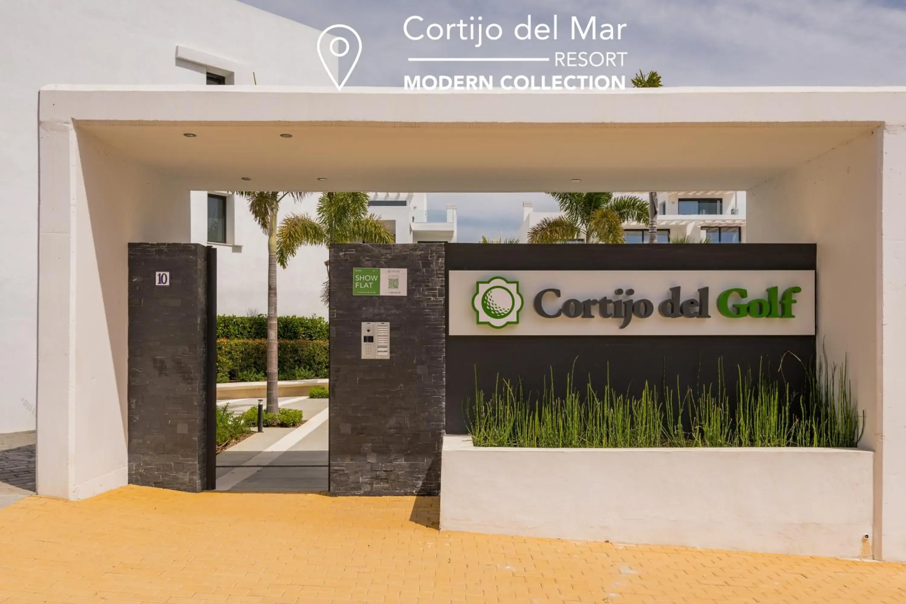 Facade/entrance in Cortijo Del Mar Resort