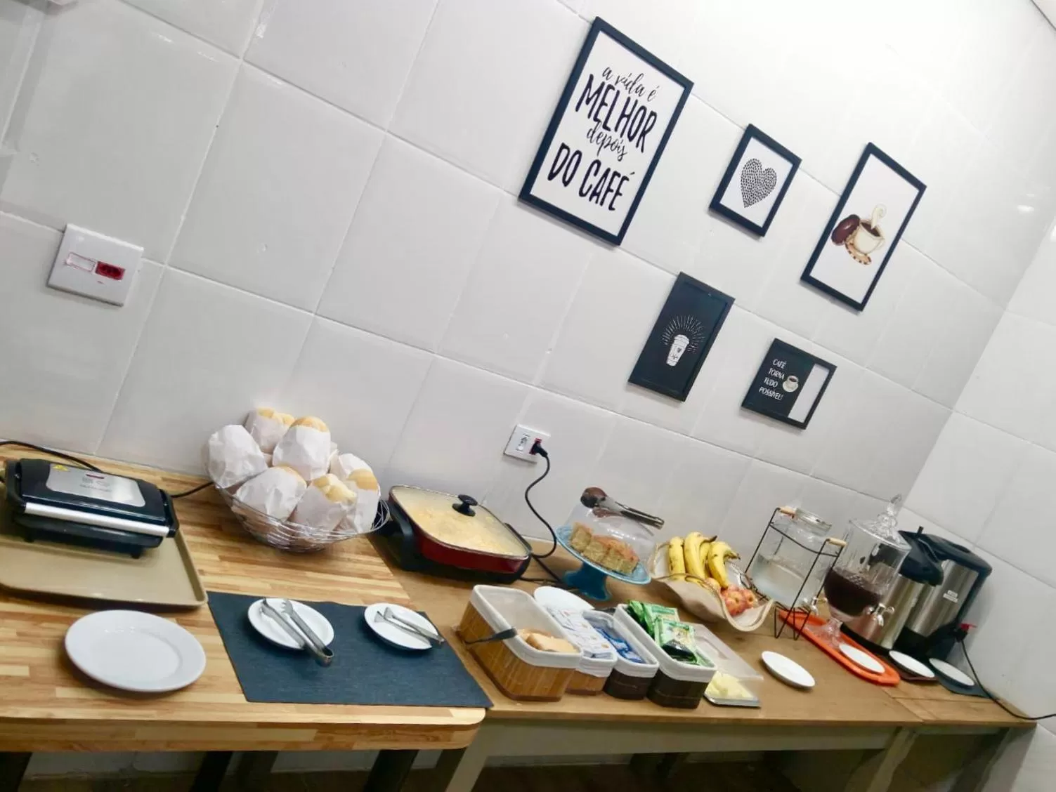 Buffet breakfast in HLN Hotel - Expo - Anhembi