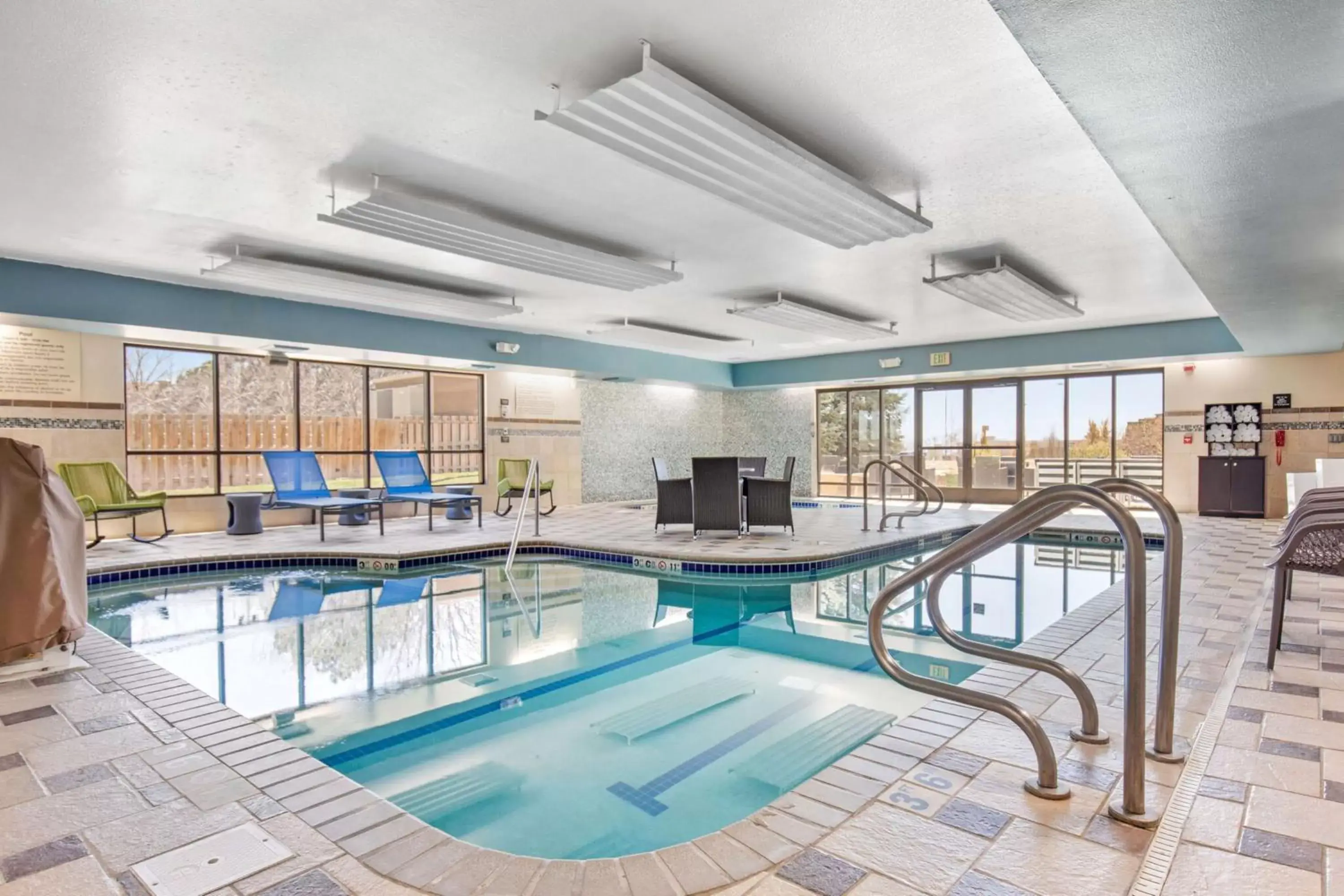 Pool view, Swimming Pool in Hampton Inn & Suites Greeley