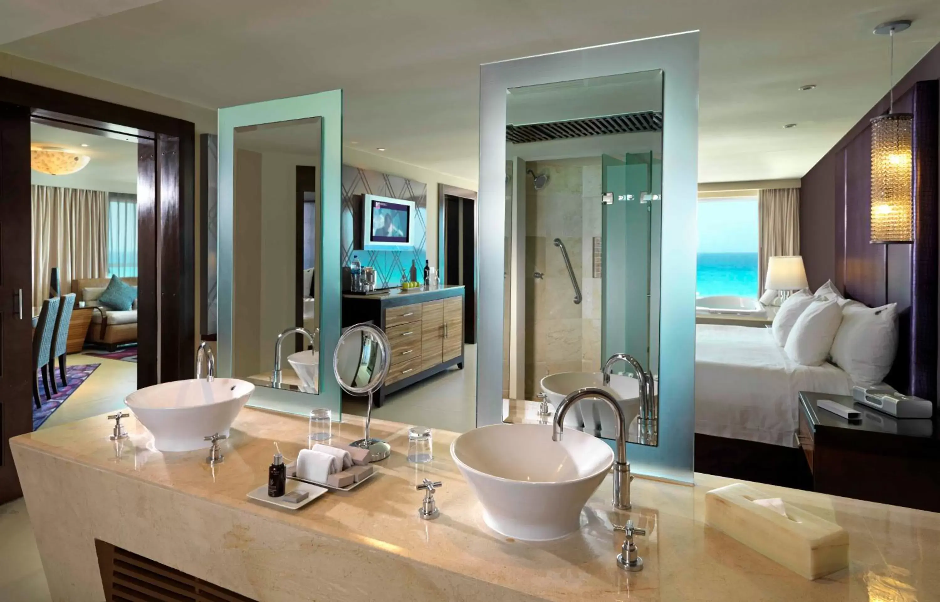 Bathroom in Hard Rock Hotel Cancun - All Inclusive