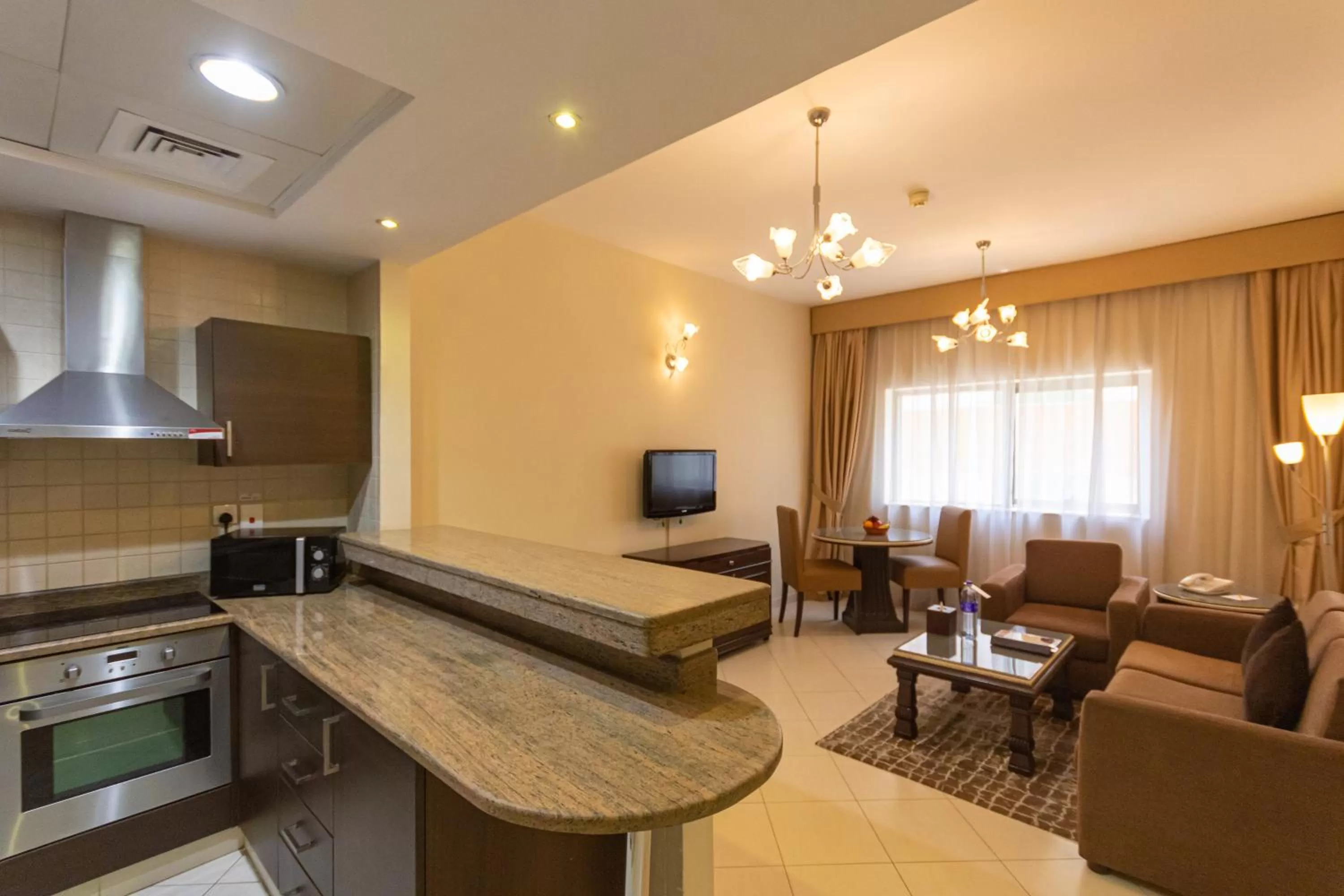 Living room in Auris Boutique Hotel Apartments, Al Barsha - At The Mall