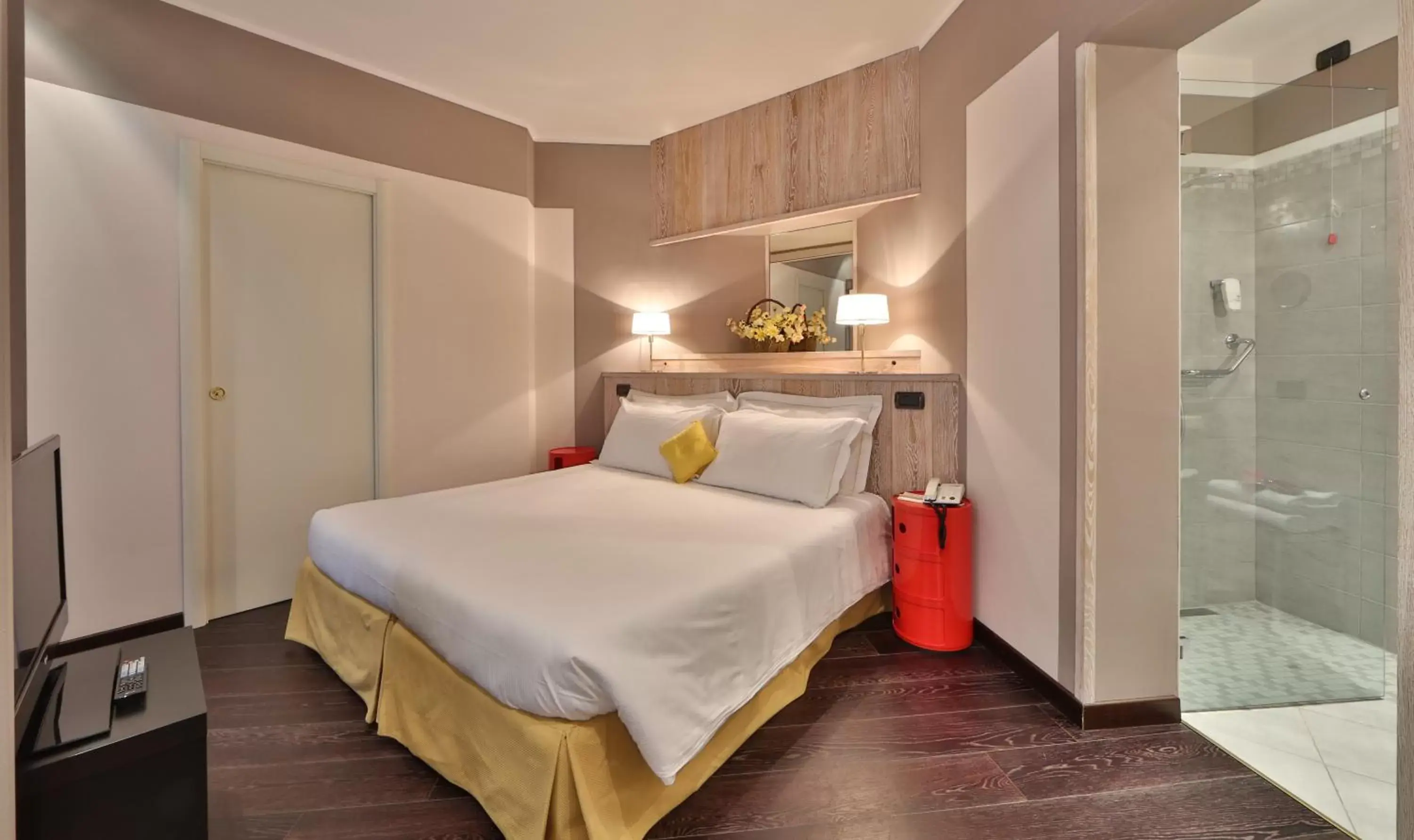 Shower, Room Photo in Hotel Alla Posta