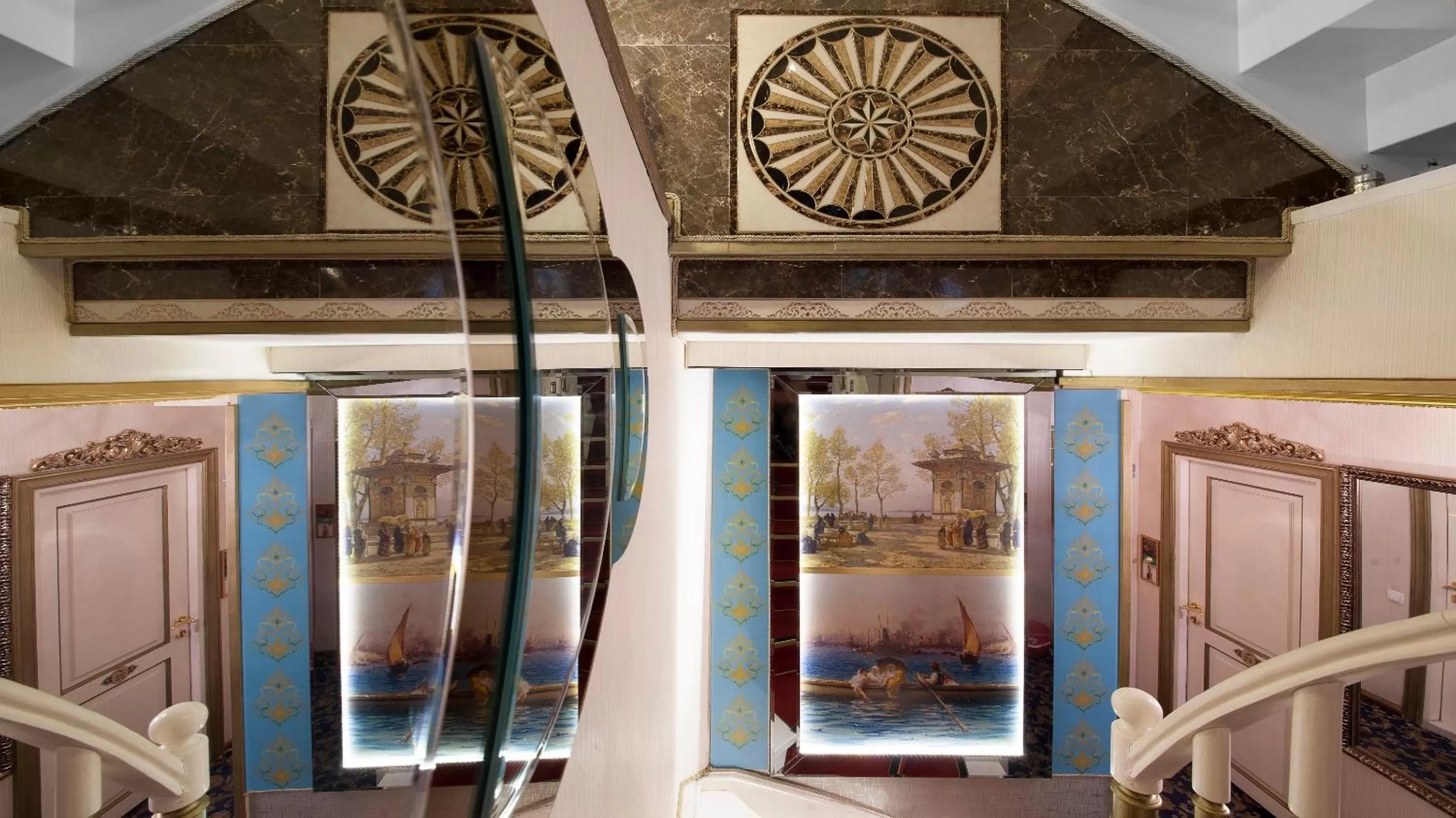 Decorative detail in Sultan Tughra Hotel