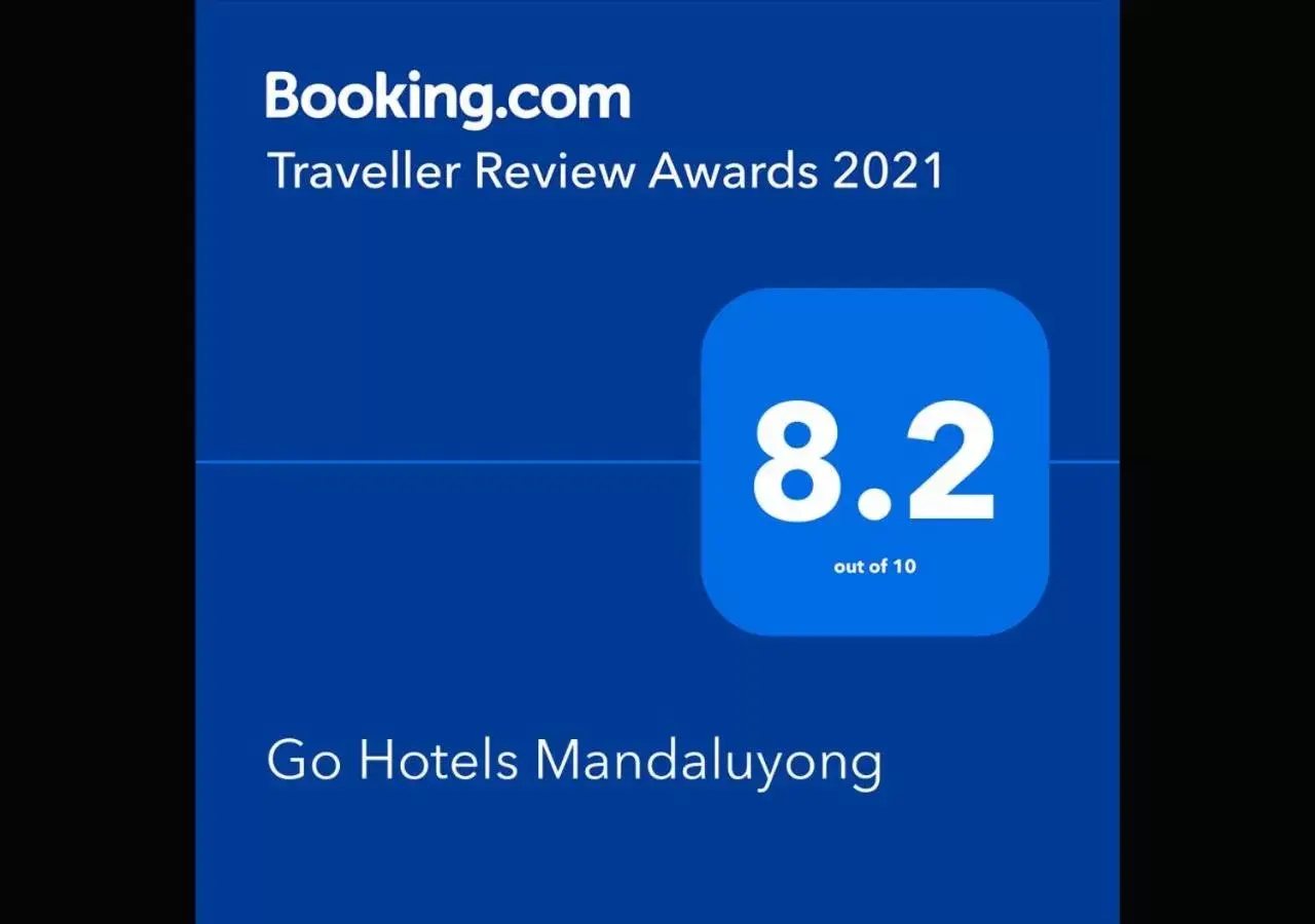 Certificate/Award, Logo/Certificate/Sign/Award in Go Hotels Mandaluyong