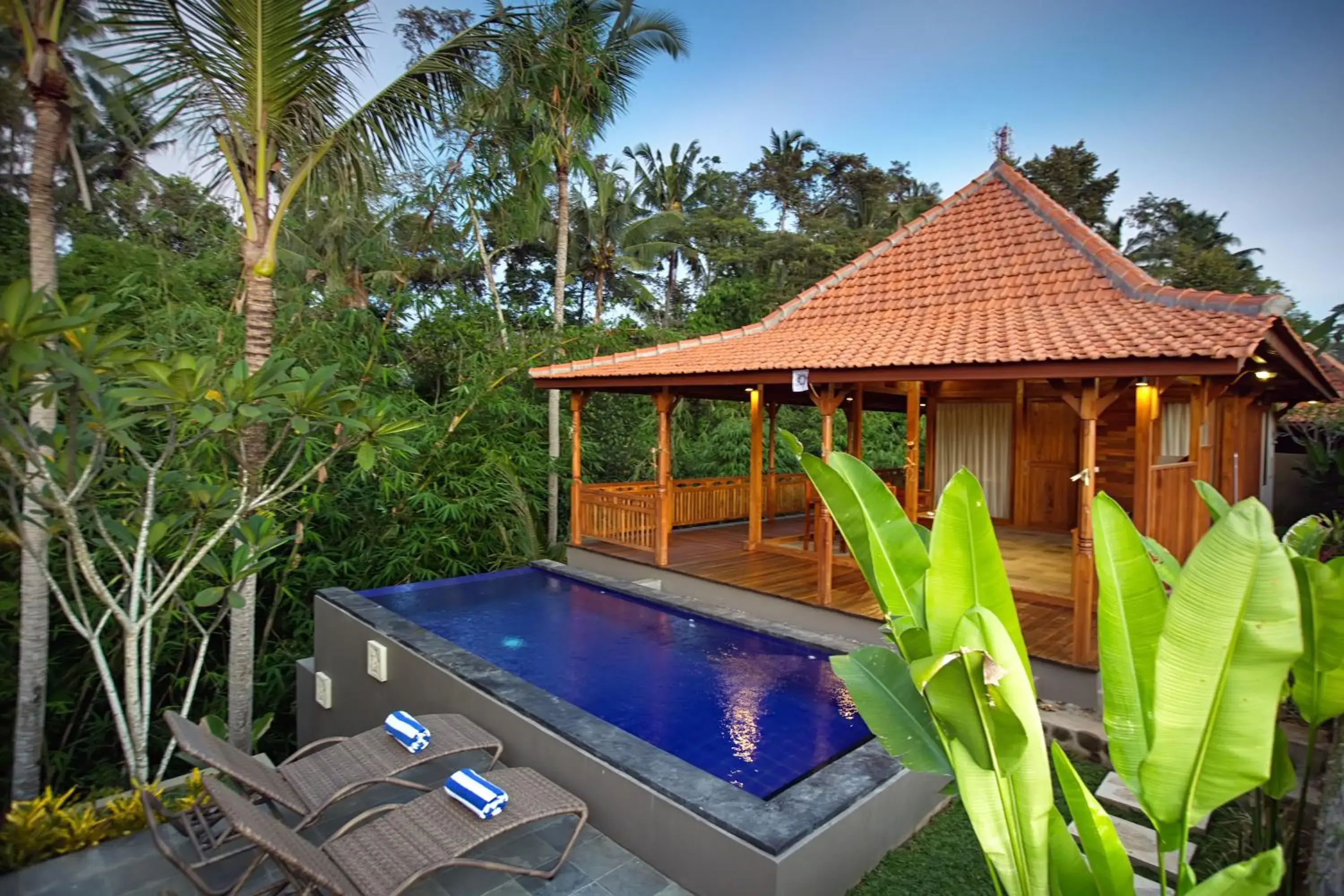 Property building, Swimming Pool in Ubud Heaven Sayan Villa