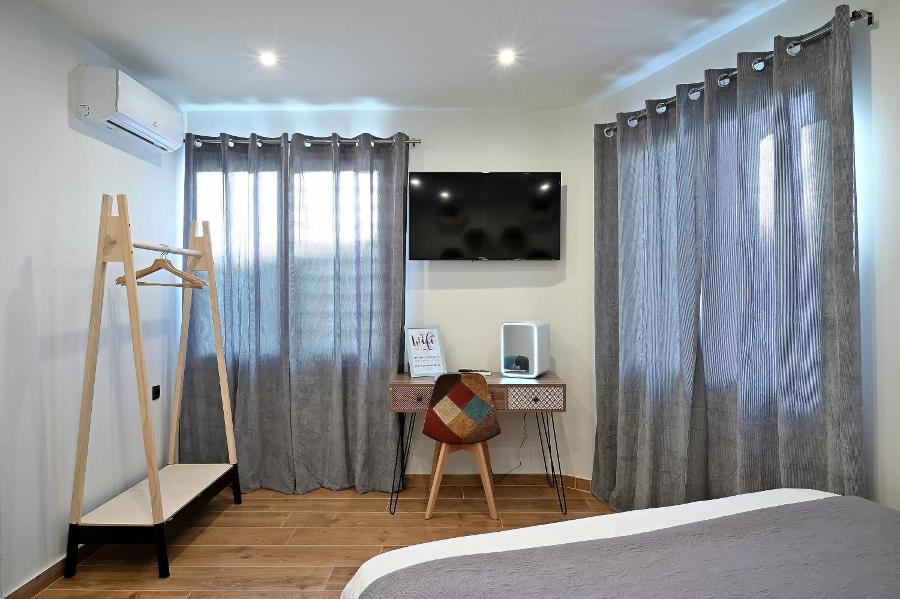 TV and multimedia, Bed in The Athens Version Luxury Suites