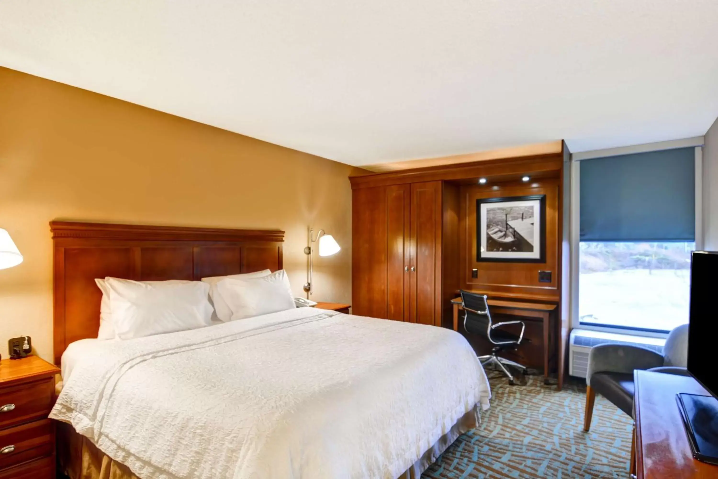 Bedroom, Bed in Hampton Inn Hendersonville