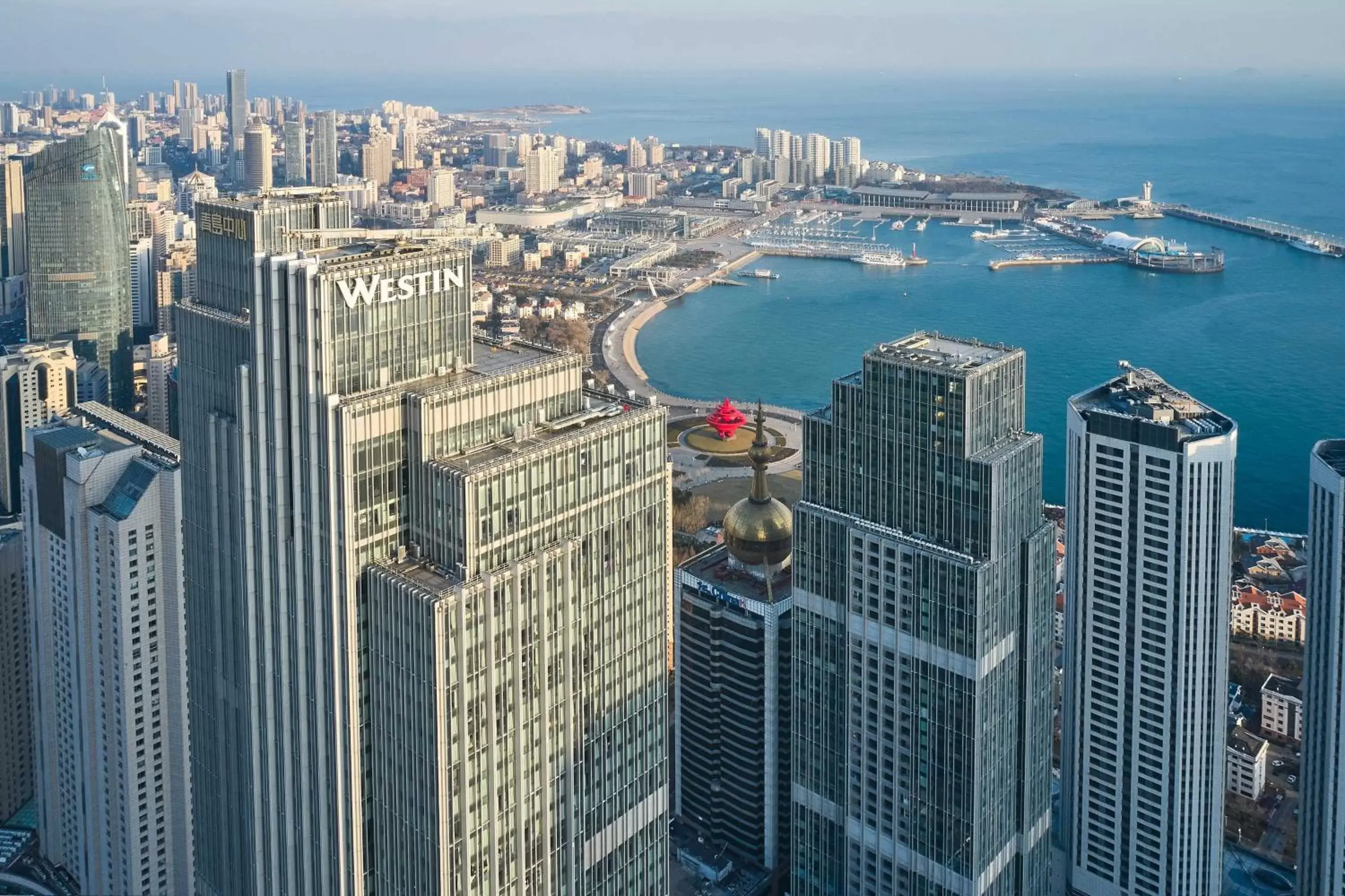 Property building in The Westin Qingdao - Instagrammable