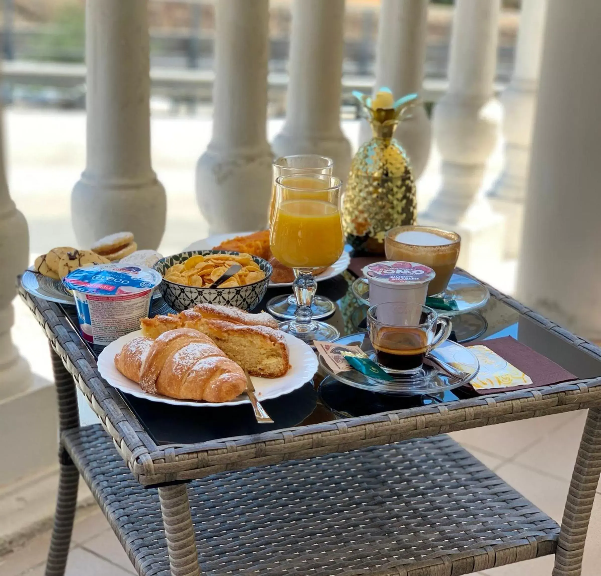 Breakfast in Hotel Palladium