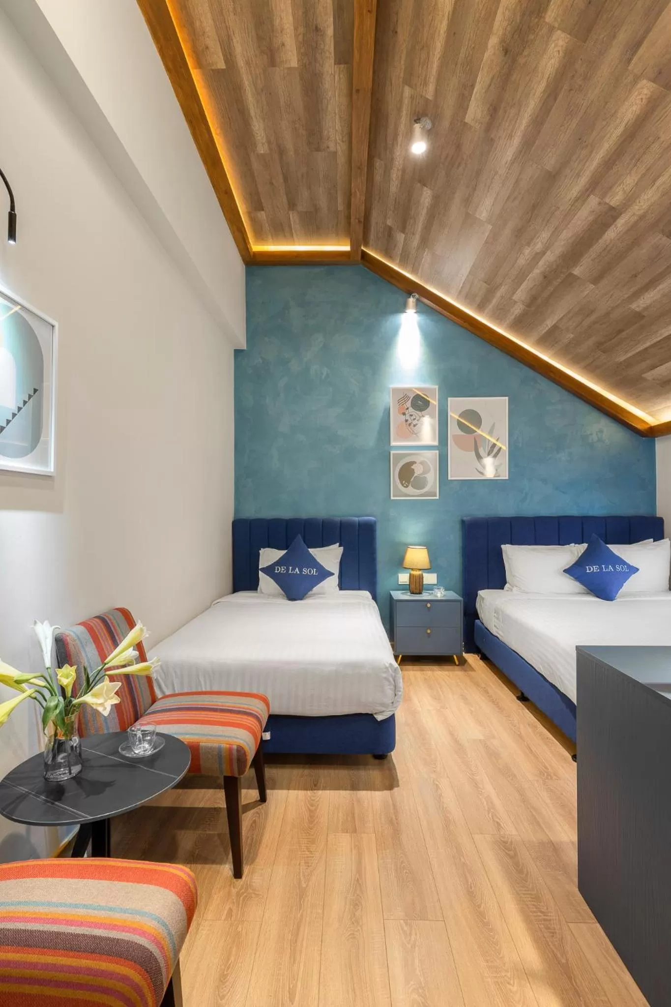 Photo of the whole room, Bed in De La Sol Villa Dalat