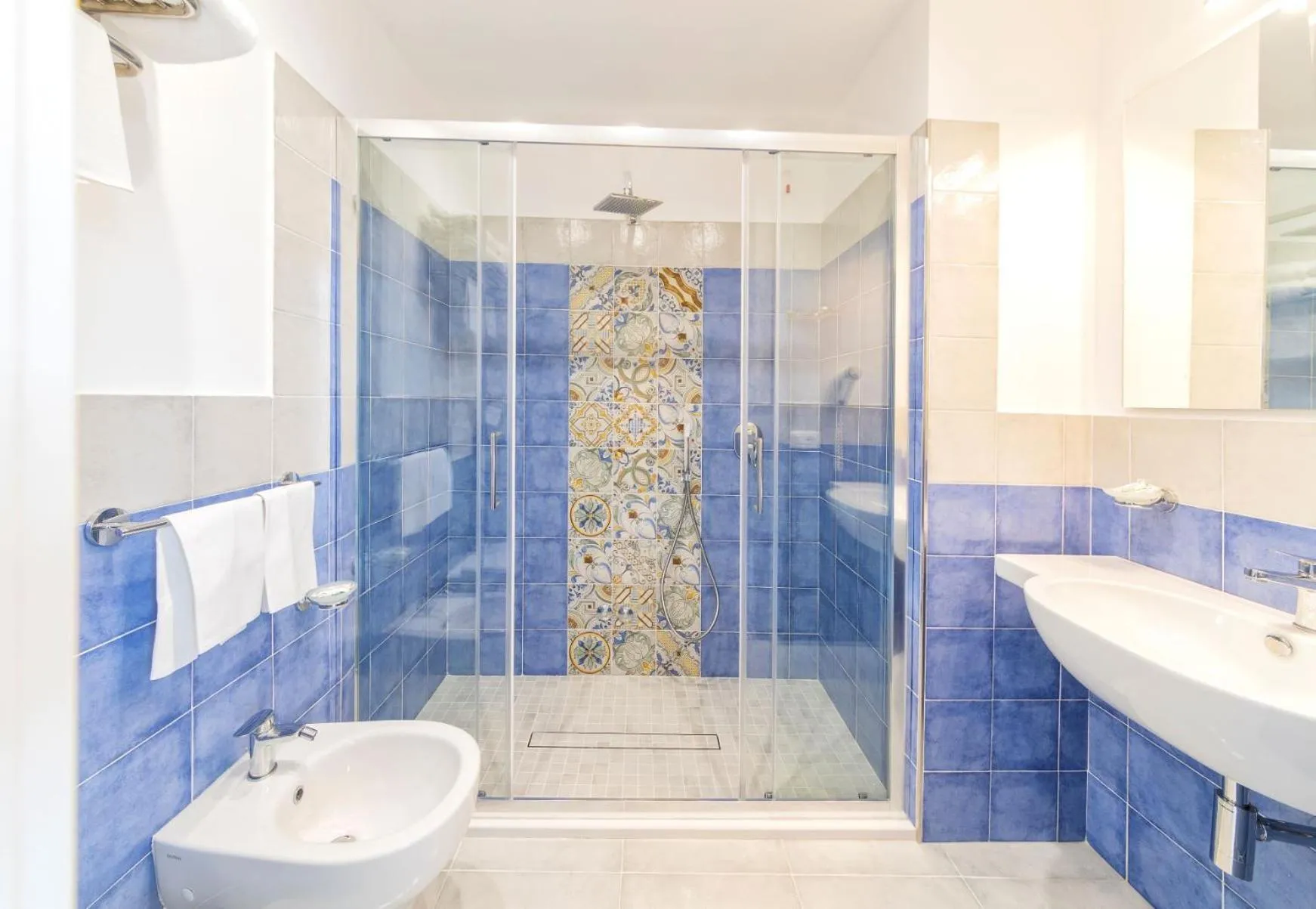 Bathroom in Le Canne Family Resort & Spa