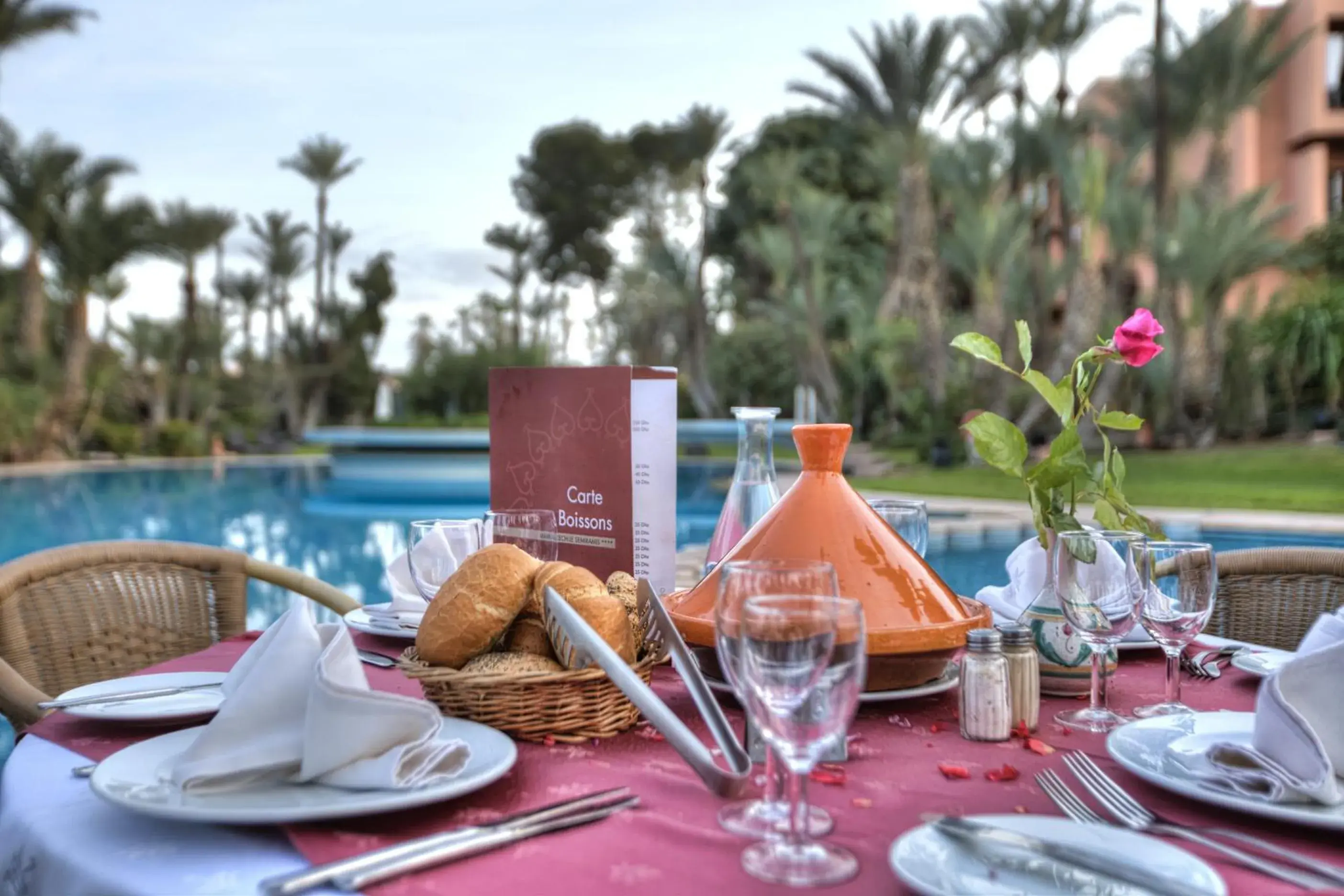 Food and drinks, Restaurant/Places to Eat in Hôtel Marrakech Le Semiramis