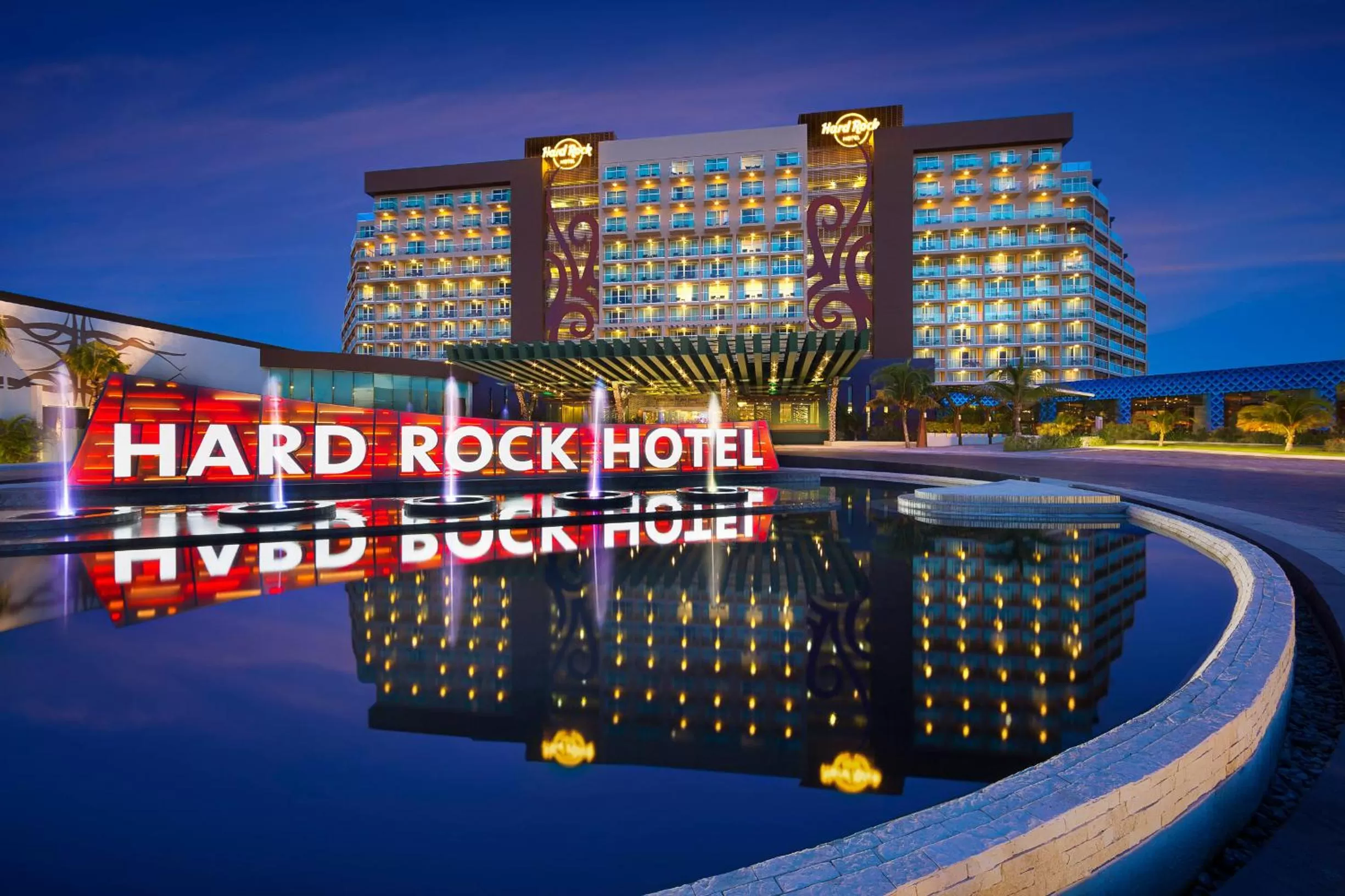 Facade/entrance in Hard Rock Hotel Cancun - All Inclusive