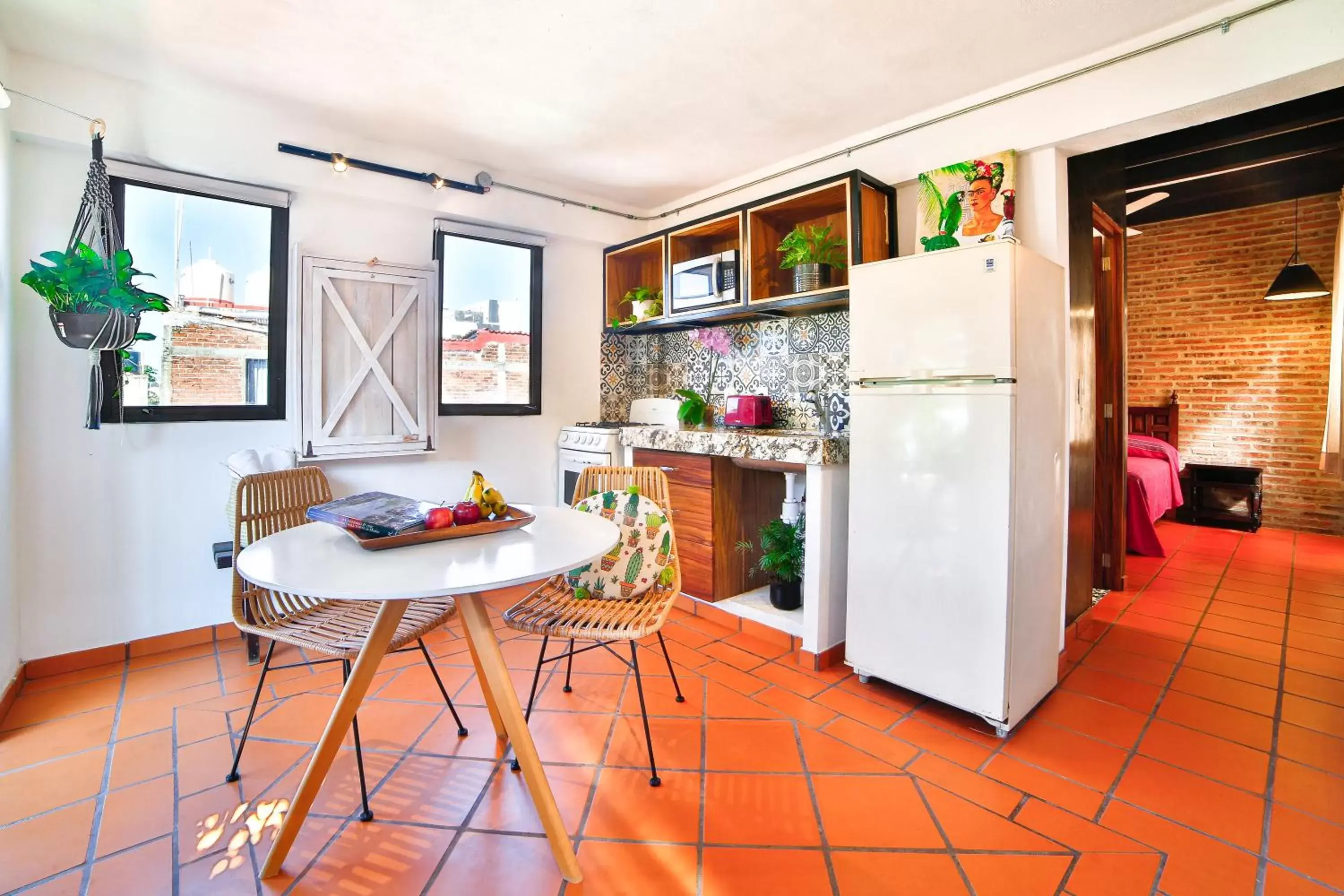 Kitchen or kitchenette, Dining Area in Hotel Villa del Mar Tradicional