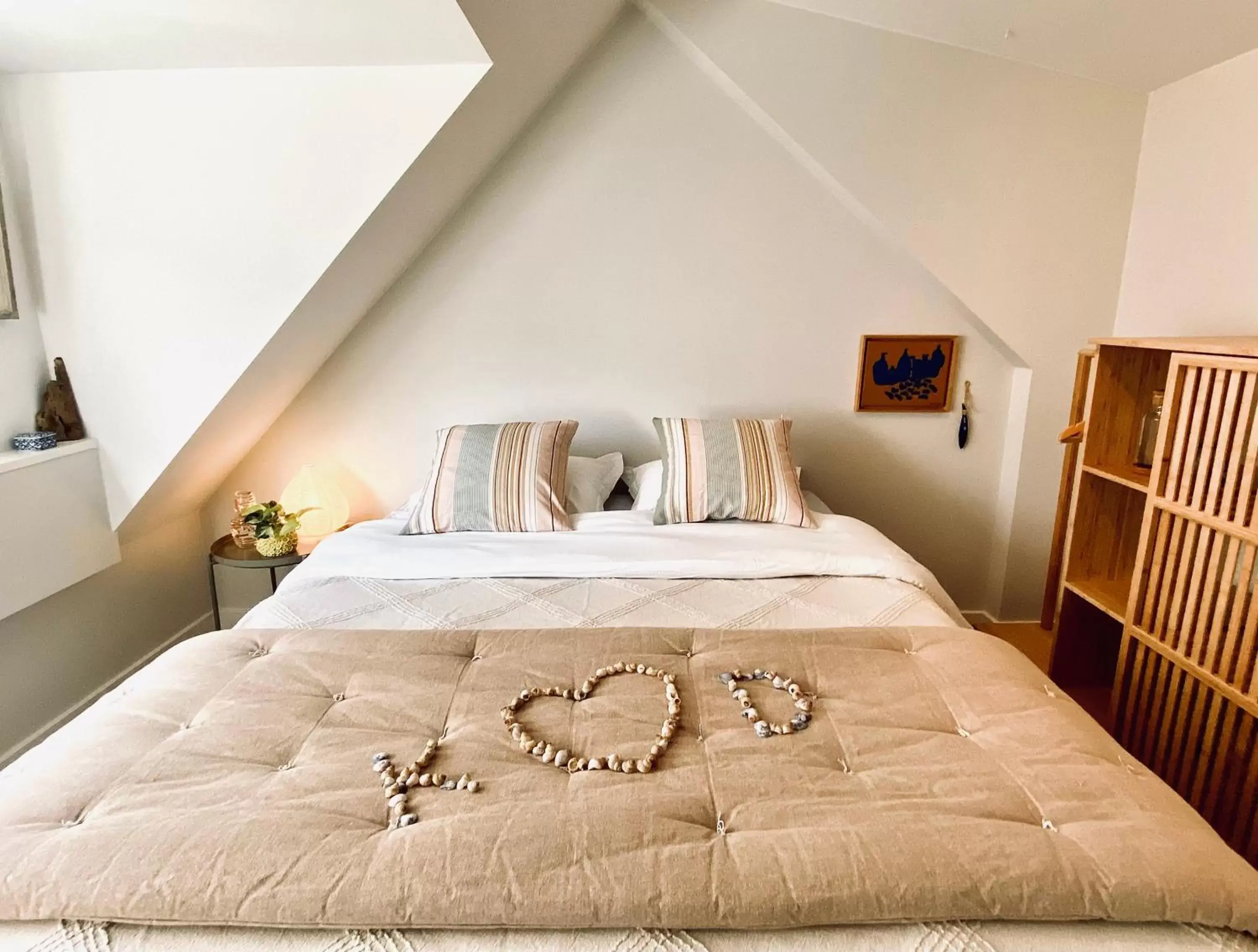 Bedroom, Bed in Romantic Wellness BnB Noordwijk