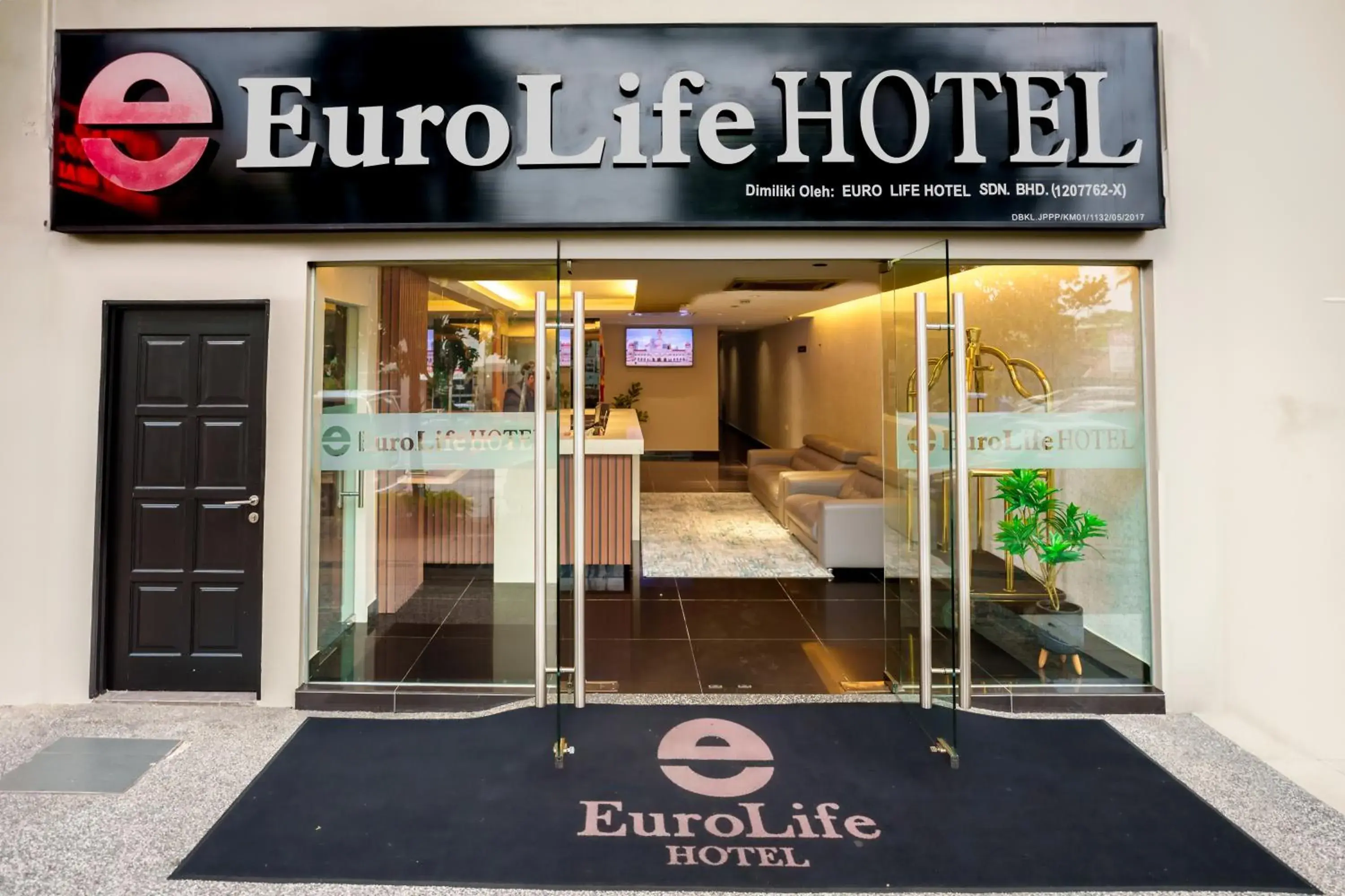 Facade/entrance, Property Logo/Sign in Euro Life Hotel @ KL Sentral