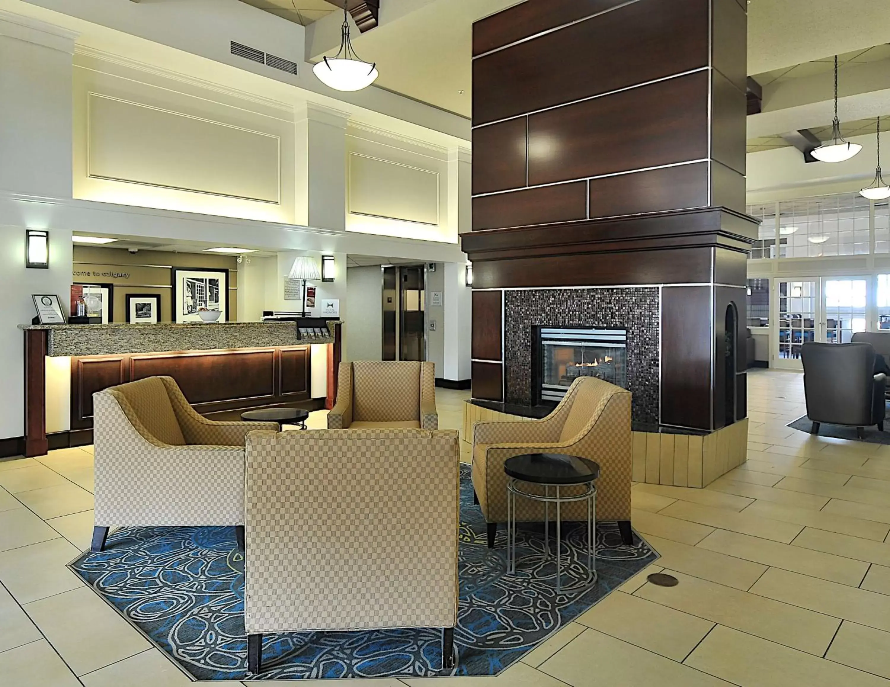 Lobby or reception, Lobby/Reception in Hampton Inn & Suites by Hilton Calgary-Airport