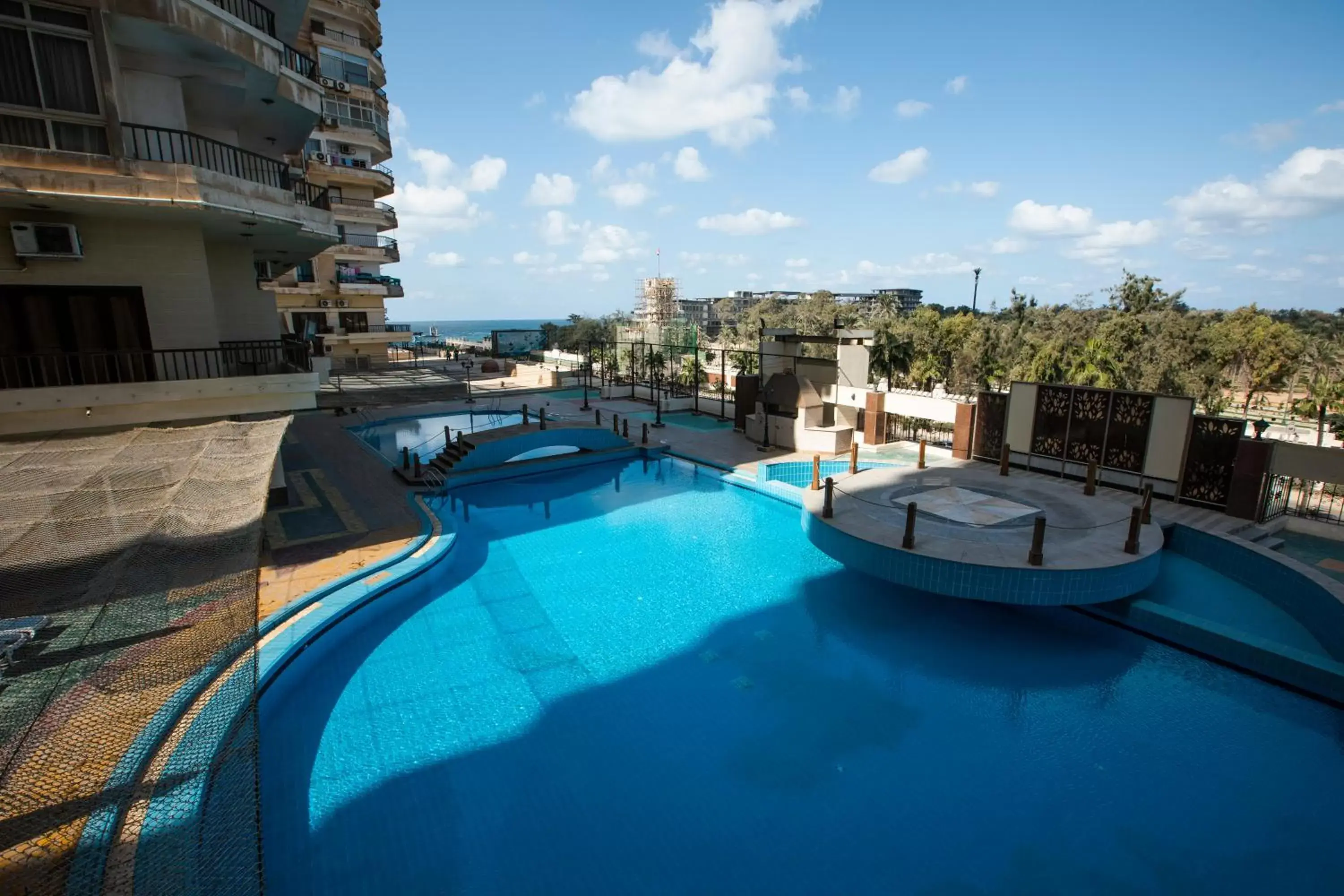 Swimming Pool in AIFU Hotel El Montazah Alexandria