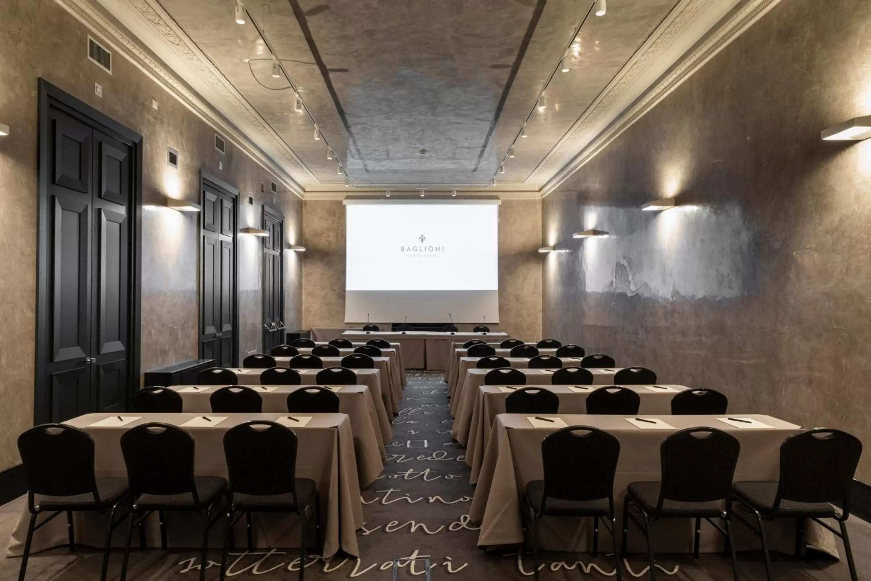 Meeting/conference room in Grand Hotel Baglioni