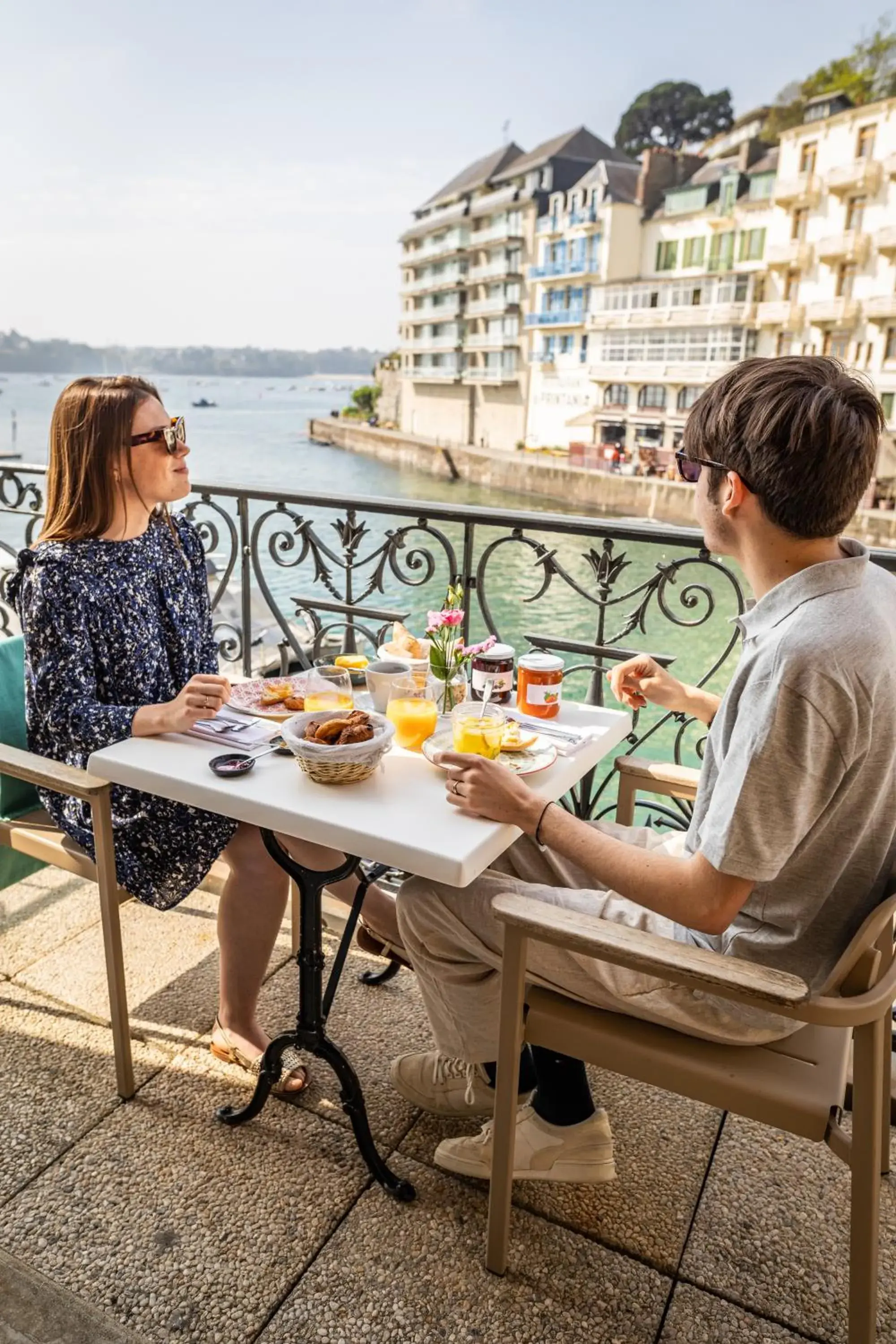 Balcony/Terrace in Hôtel De La Vallée