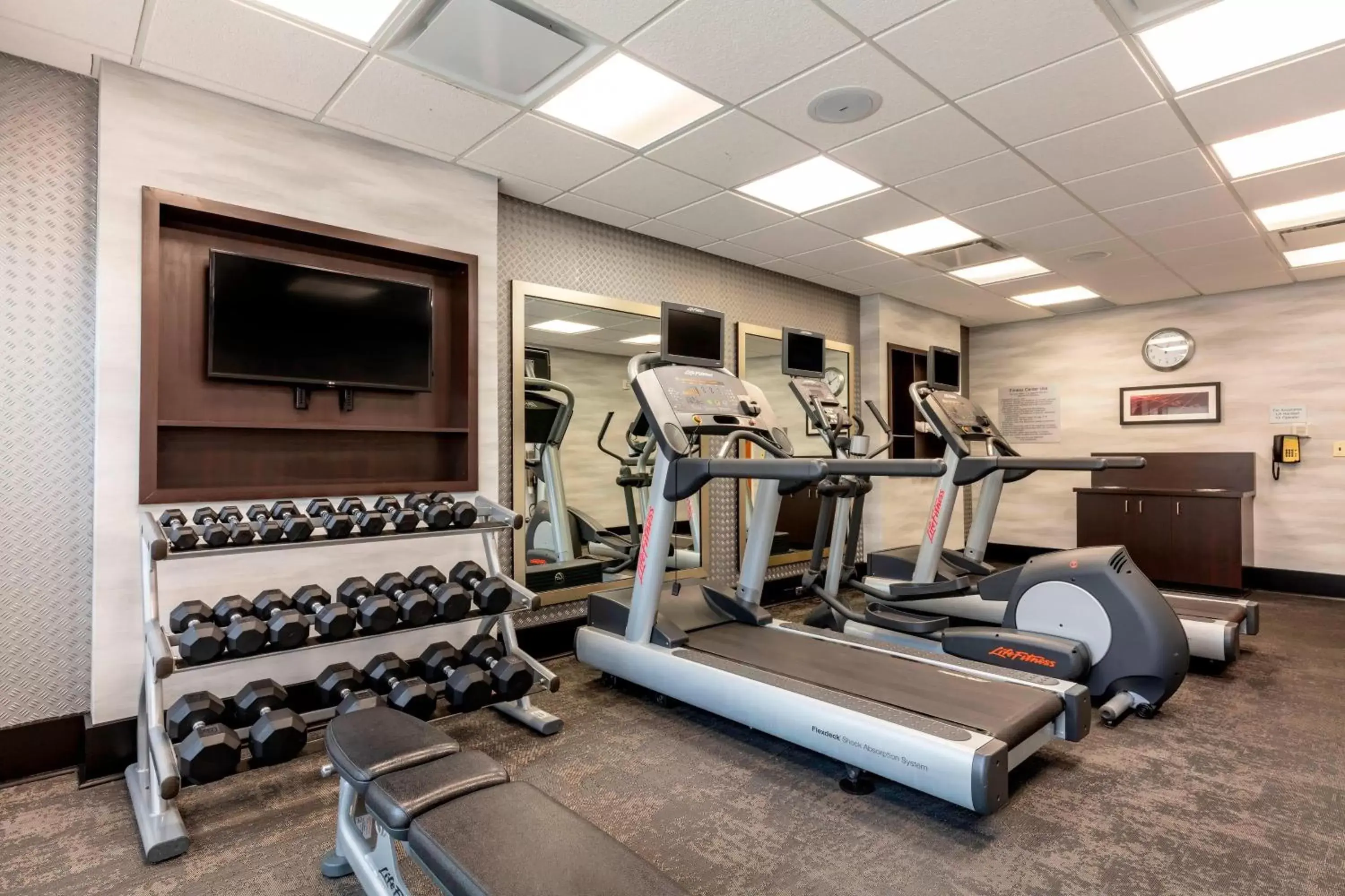 Fitness centre/facilities, Fitness Center/Facilities in Fairfield Inn & Suites Columbus